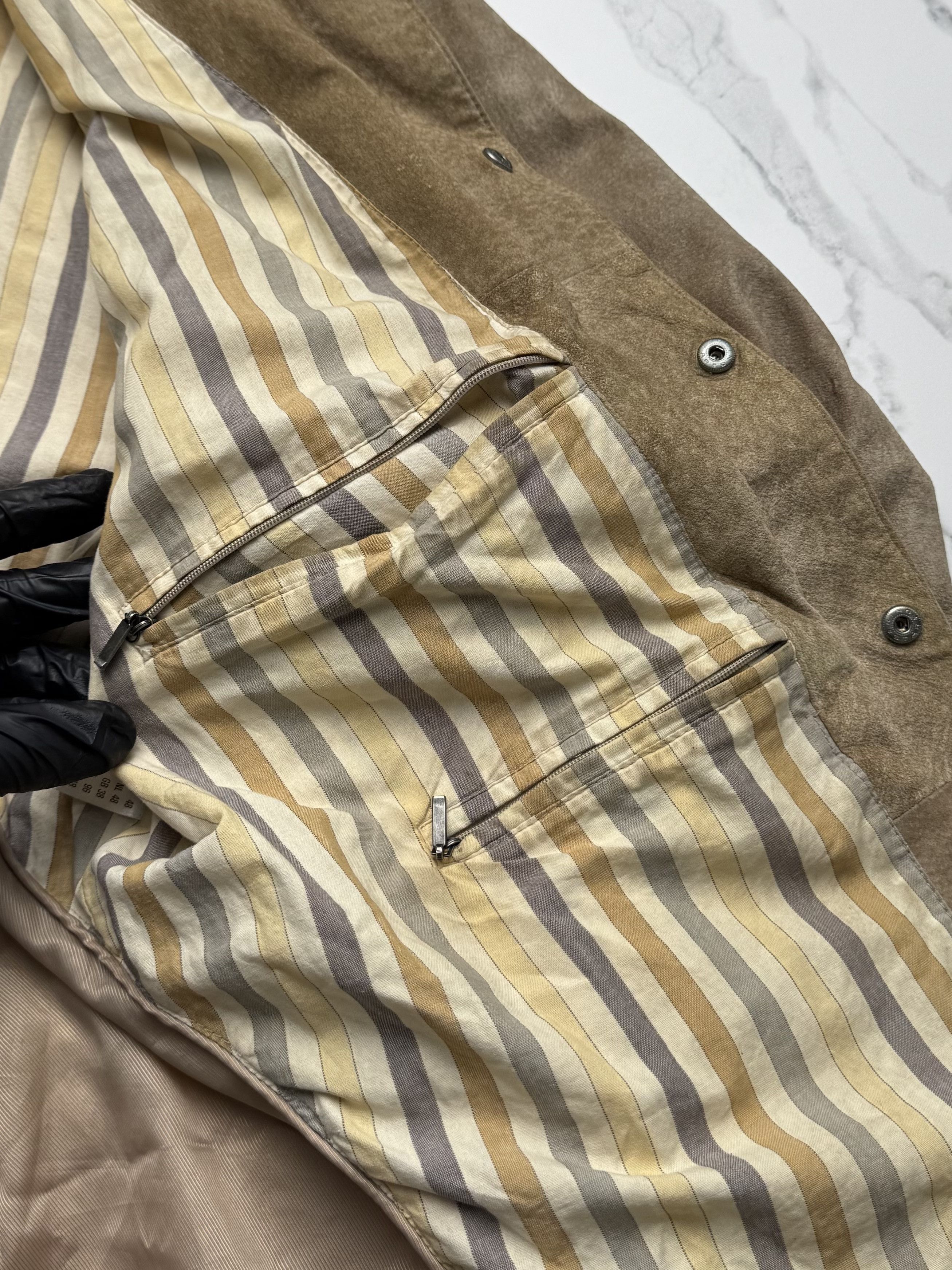 Genuine Leather Y2K Suede Leather Jacket Mens Overshirt Button Up Casual Size US M / EU 48-50 / 2 - 14 Thumbnail