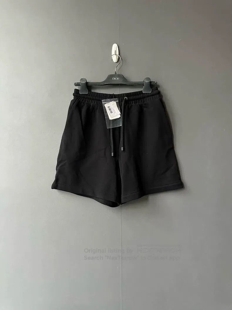 Loewe Loewe size S Black Leather Patch Short Pants Size 42" / US 20 - 2 Thumbnail