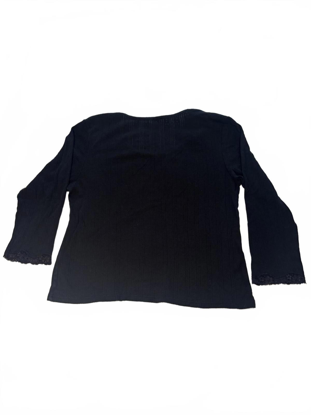 Other Cruz Women's Black Long Sleeve Top Size M / US 6-8 / IT 42-44 - 3 Thumbnail