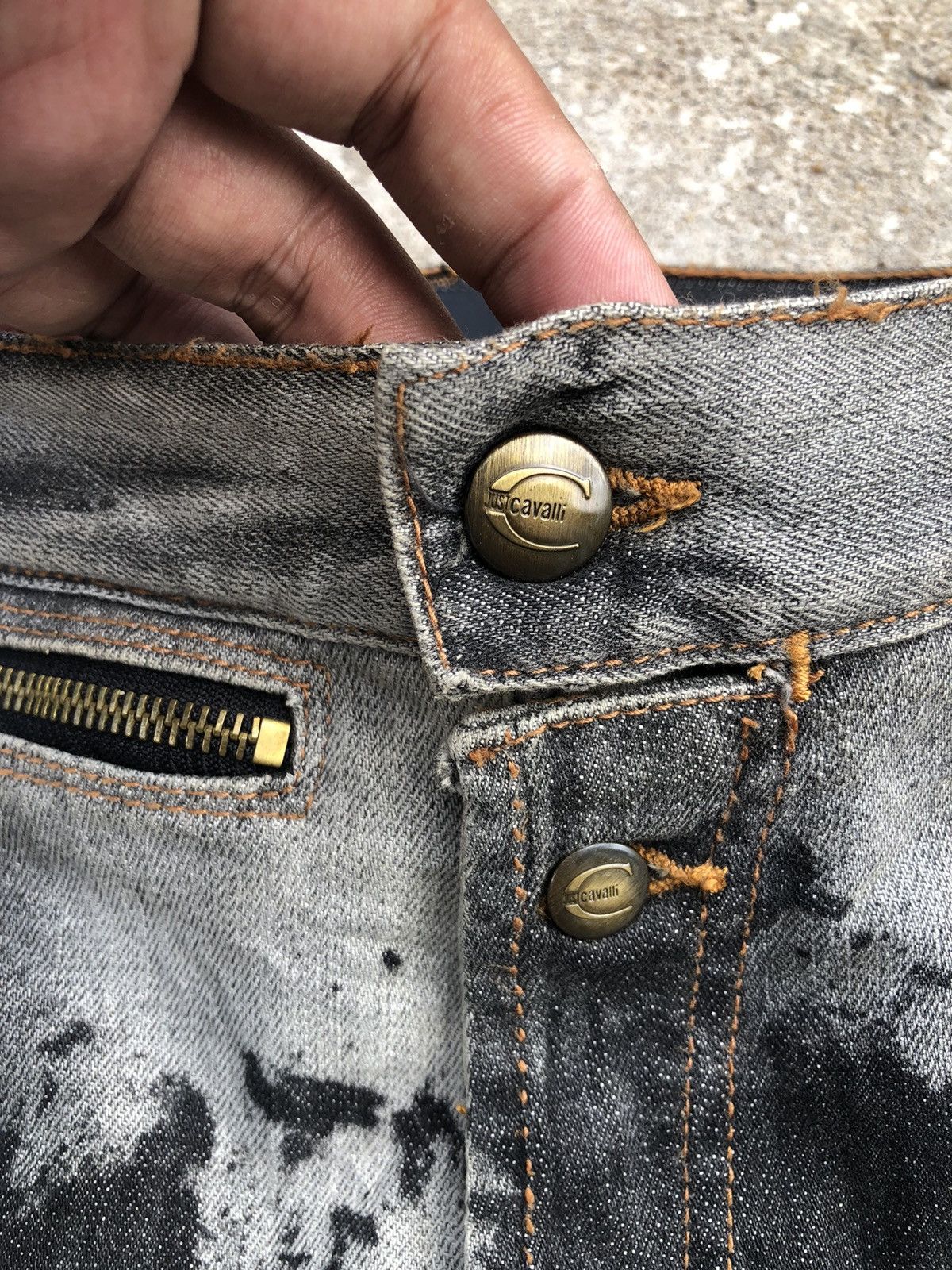 Roberto Cavalli Roberto Cavalli Just Cavalli jeans Vintage Size US 32 / EU 48 - 10 Thumbnail