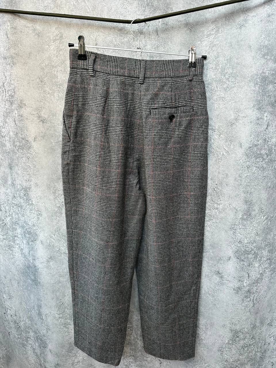 Other TOAST Wool Glen Check Trousers Vintage Classic Wool Pants Size 23" - 3 Thumbnail