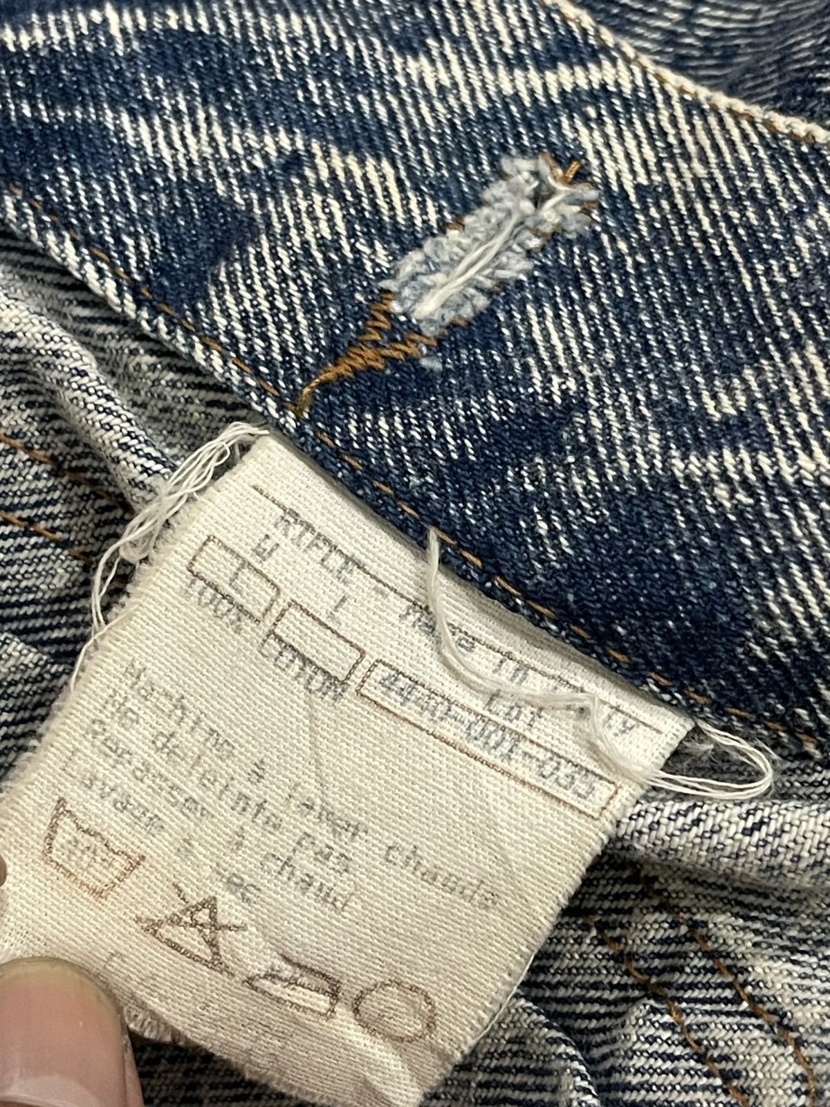 RIFLE Vintage Rifle Denim Jacket Size US L / EU 52-54 / 3 - 20 Thumbnail