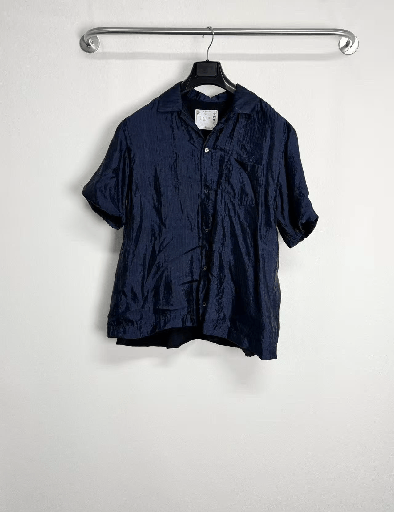 Sacai Sacai Silk Short-Sleeve Shirt Size US M / EU 48-50 / 2 - 1 Thumbnail