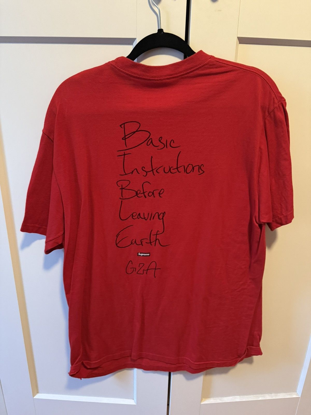 Supreme Supreme Liquid Swords Cover Red T-Shirt Tee Men's L Size US L / EU 52-54 / 3 - 4 Thumbnail