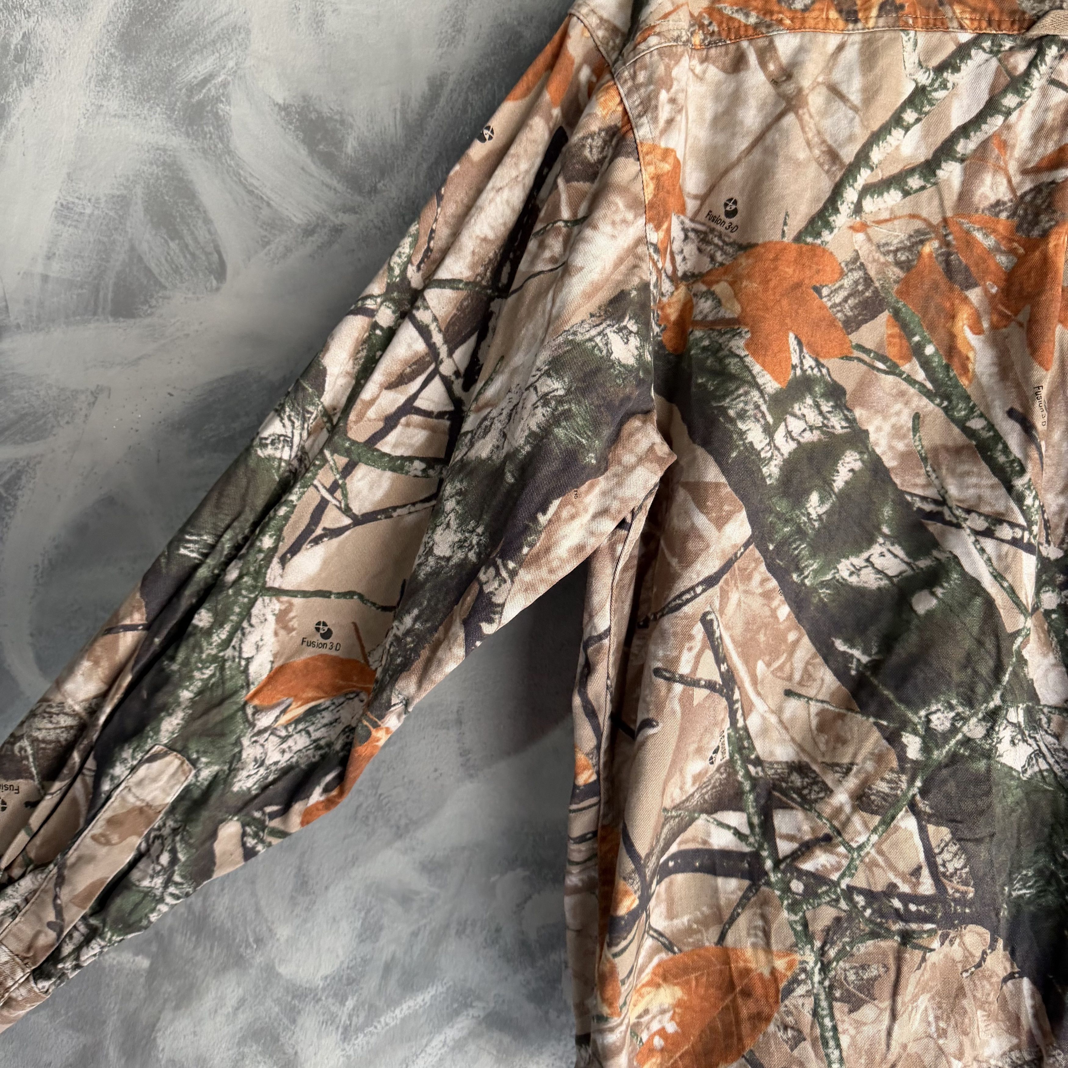 Other Vtg Y2K Outfitters Ridge Button Shirt Camo Fusion 3D Size US XL / EU 56 / 4 - 6 Thumbnail