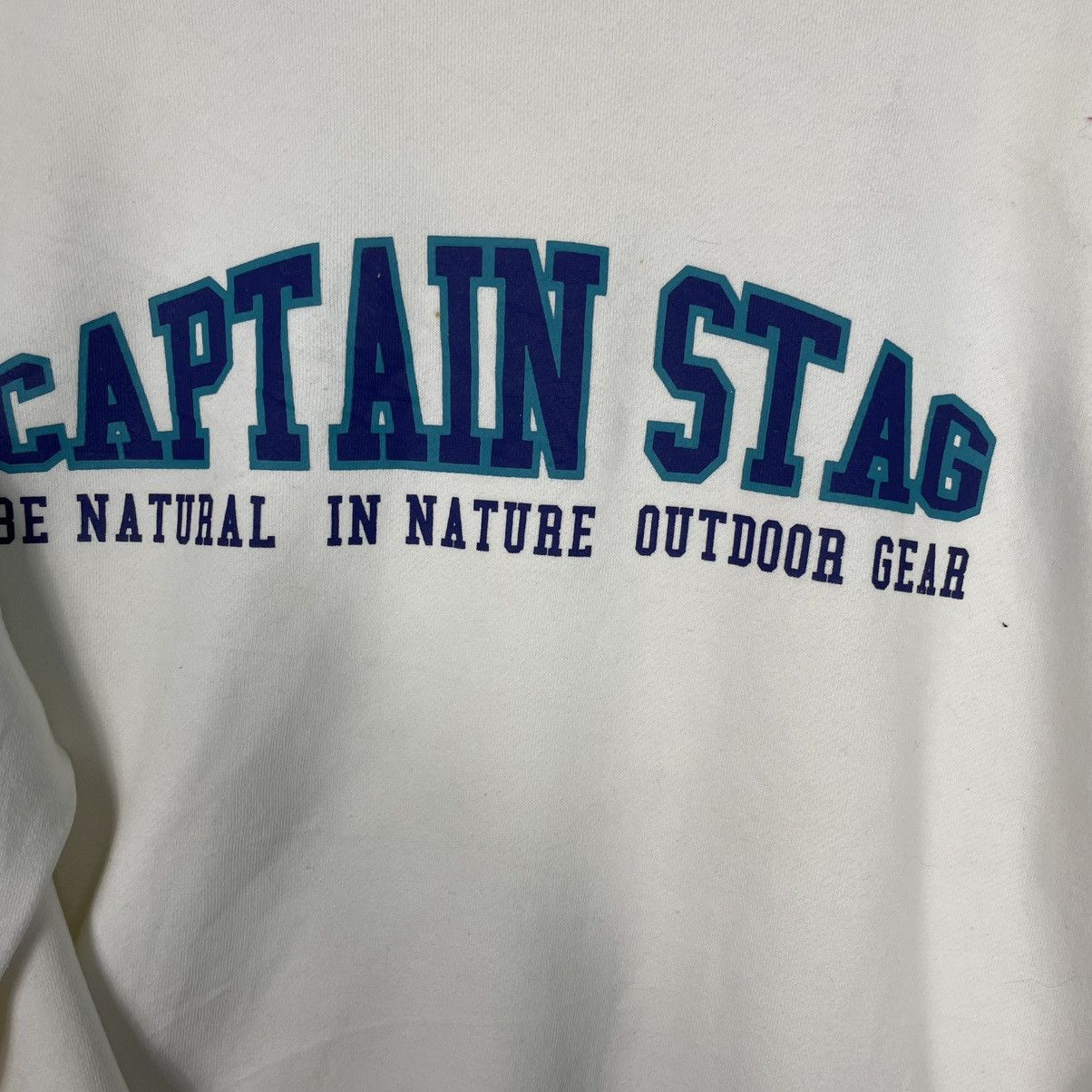 Japanese Brand Captain Stag Big Logo Sweatshirt Size US M / EU 48-50 / 2 - 10 Thumbnail