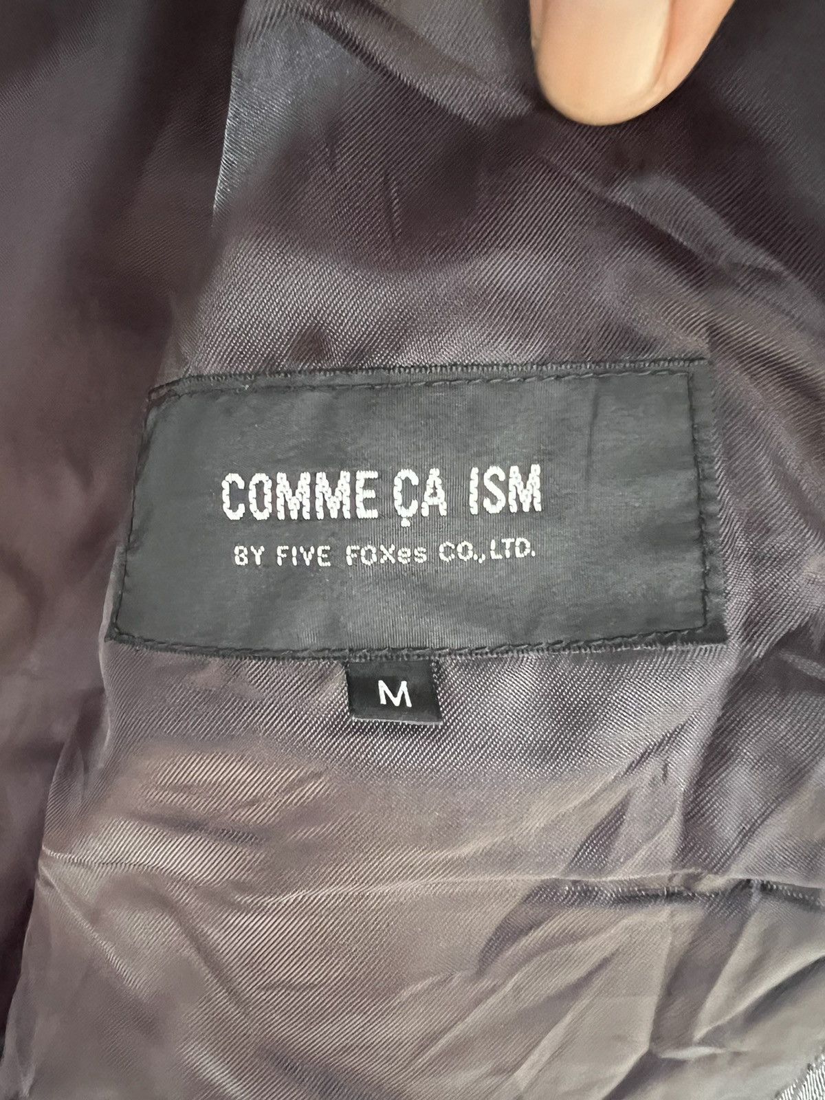 Comme Ca Ism 🔥Comme Ca Ism Zipper Jacket Size US M / EU 48-50 / 2 - 11 Thumbnail