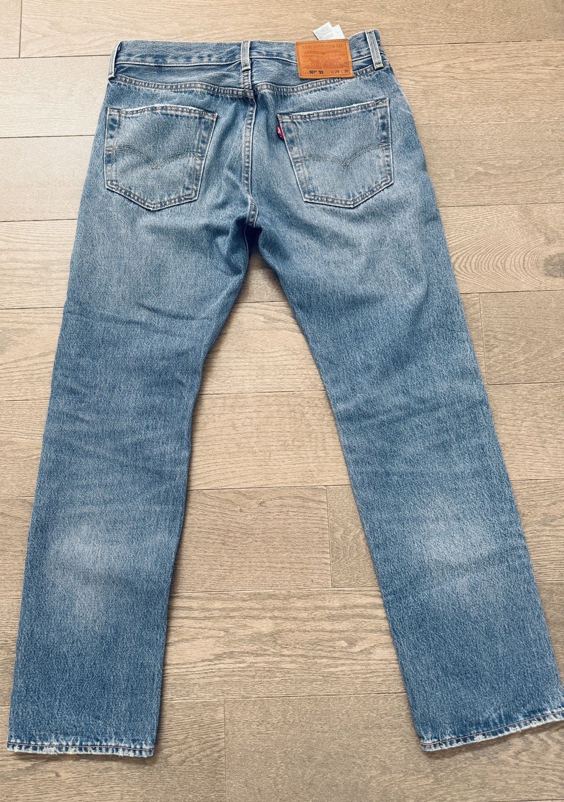 Levi's × Levi's Made & Crafted × Levi's Vintage Clothing Levi's Premium 501 ‘93 STRAIGHT FIT MEN'S JEANS 30 x 29 Size US 30 / EU 46 - 7 Thumbnail