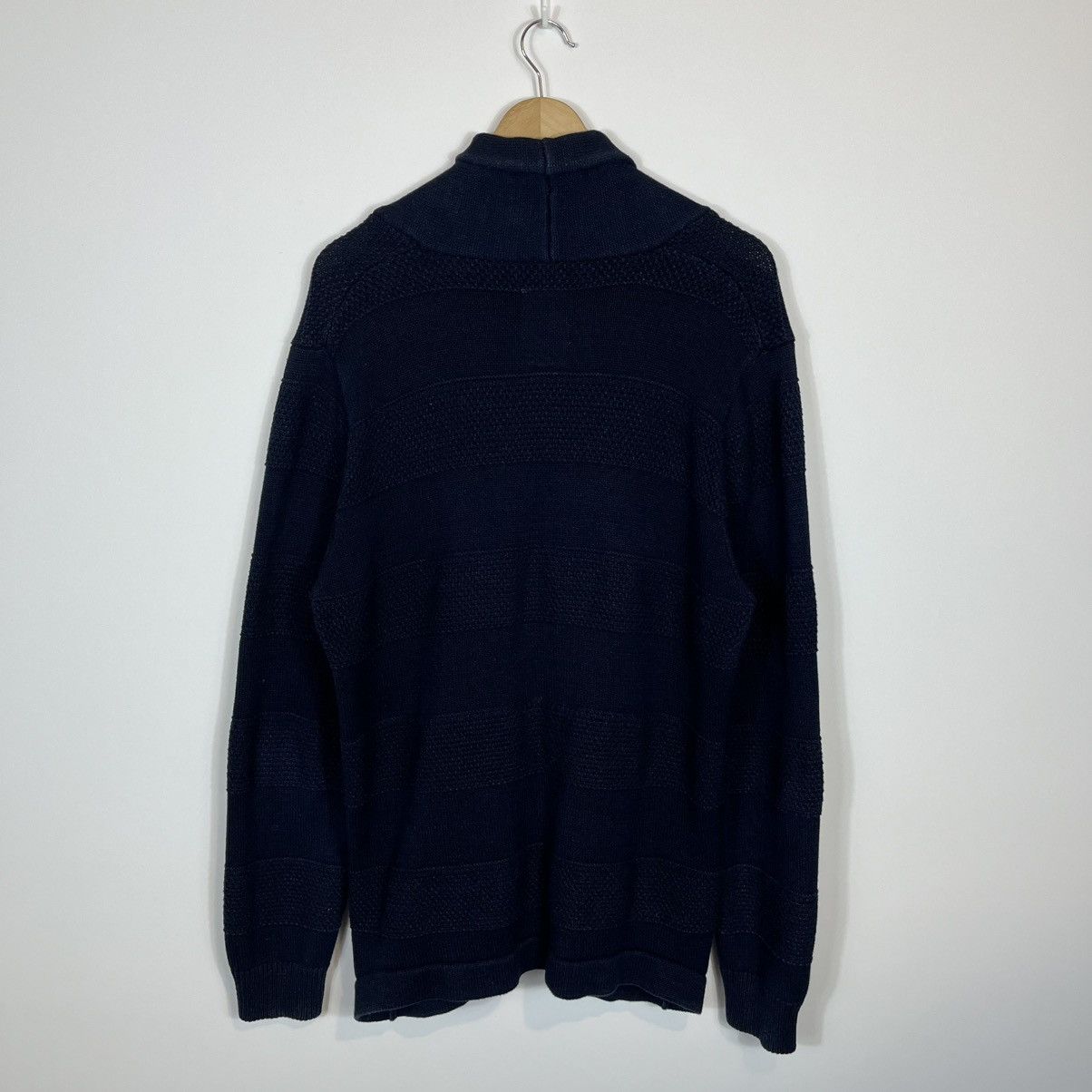 G-Star G-Star Raw Blue Renej Shawl Knitted Cardigan Sweater Y2K Size US XXL / EU 58 / 5 - 13 Thumbnail