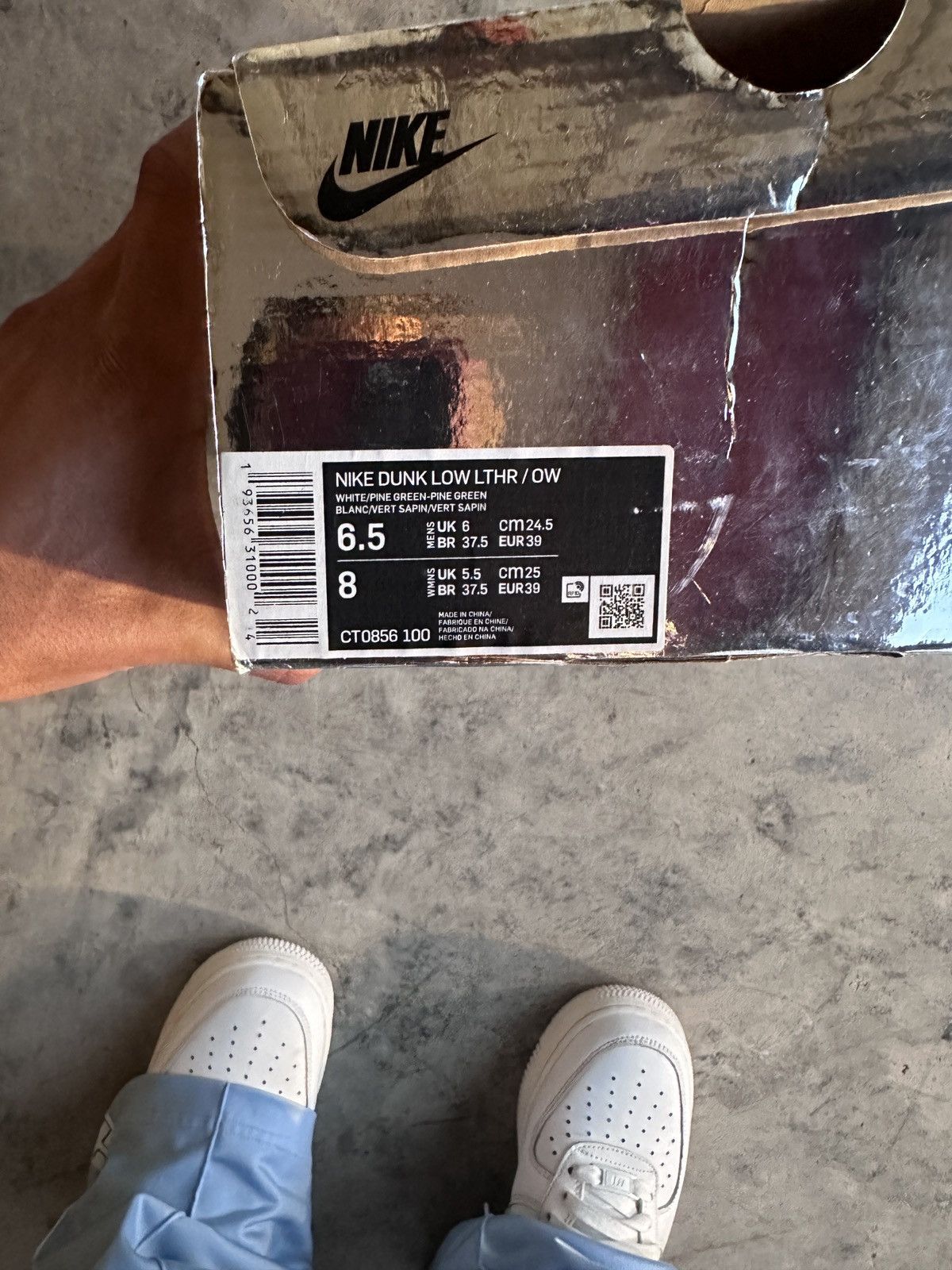 Nike × Off-White × Virgil Abloh Off White Nike Dunk Size US 8 / IT 38 - 8 Thumbnail
