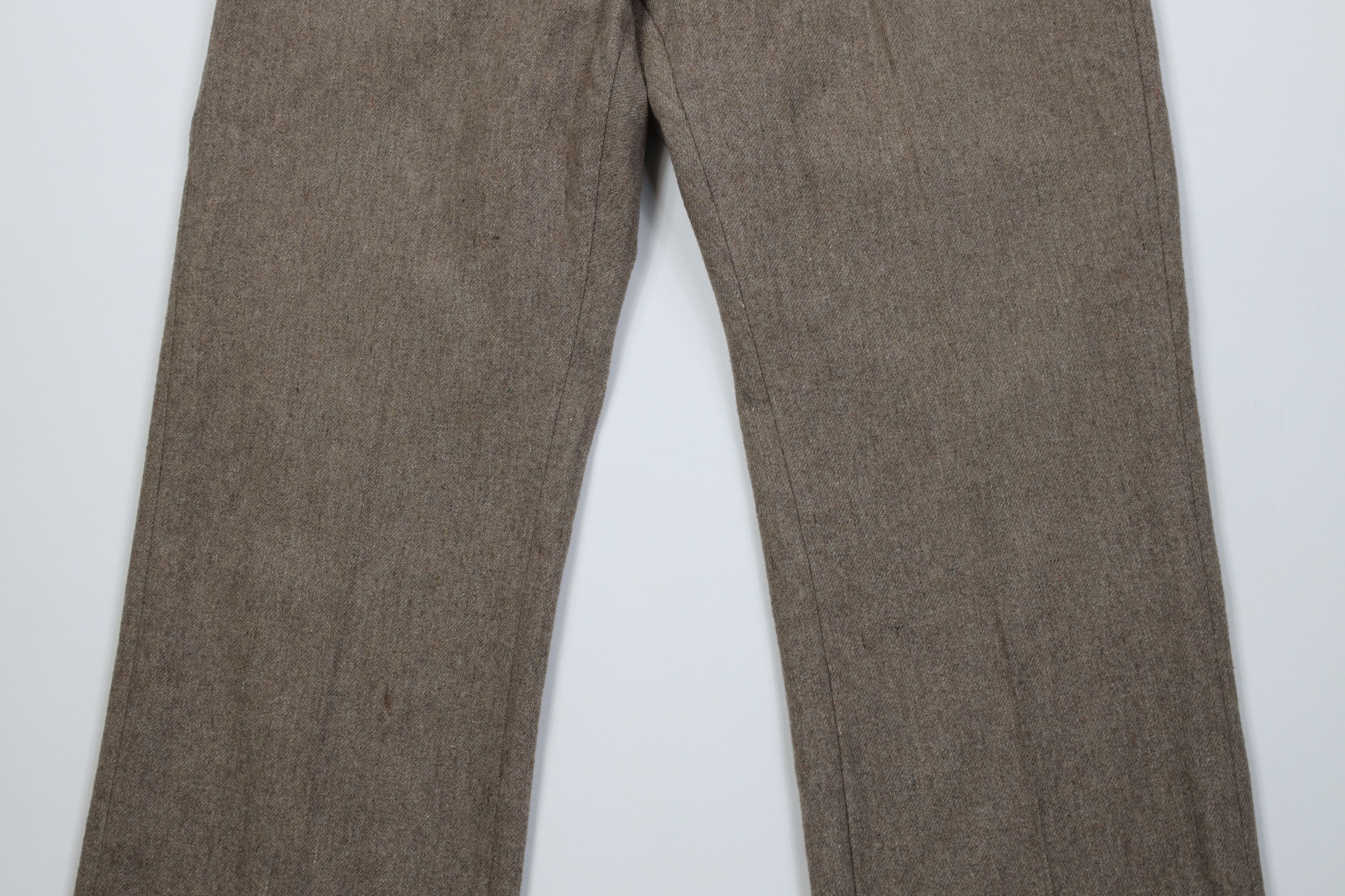 Vintage Vintage 70s Streetwear Wide Leg Chino Pants Beige USA Size US 34 / EU 50 - 3 Thumbnail