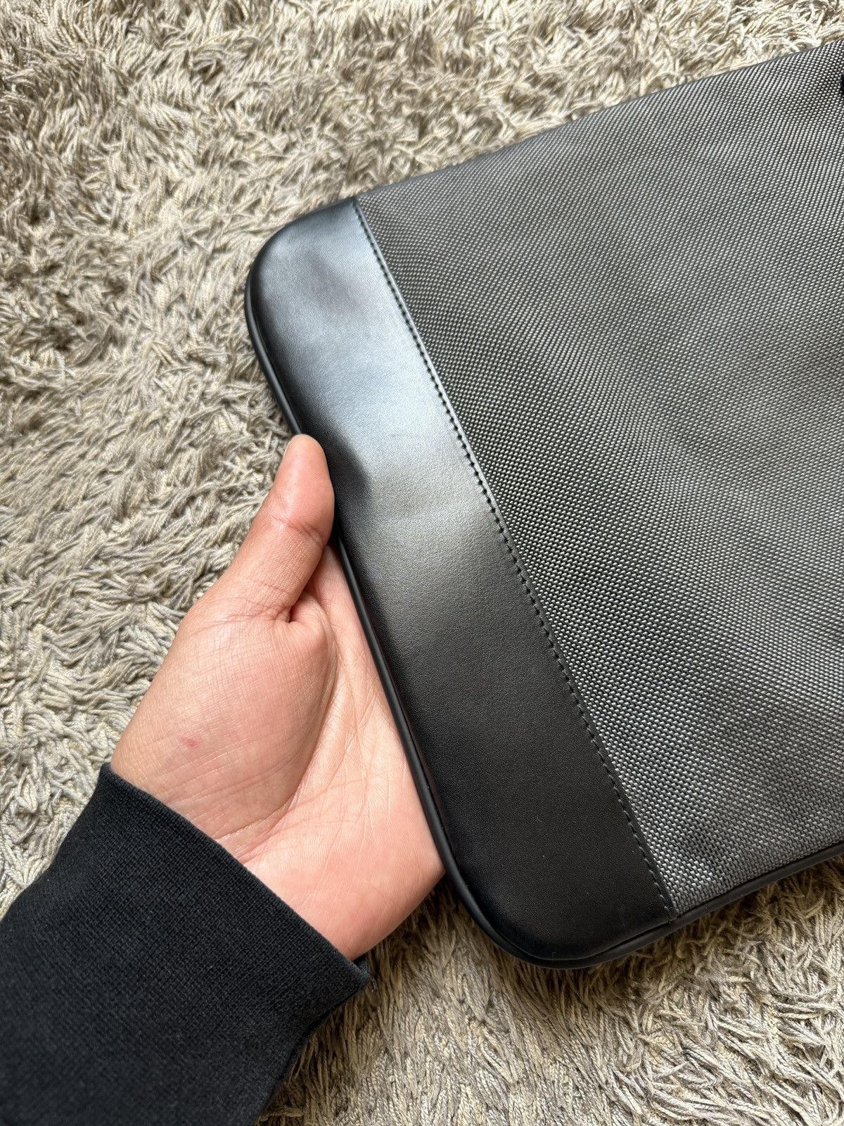 Montblanc Montblanc Meisterstuck Star Leather Nylon Shoulder Bag Size ONE SIZE - 16 Thumbnail