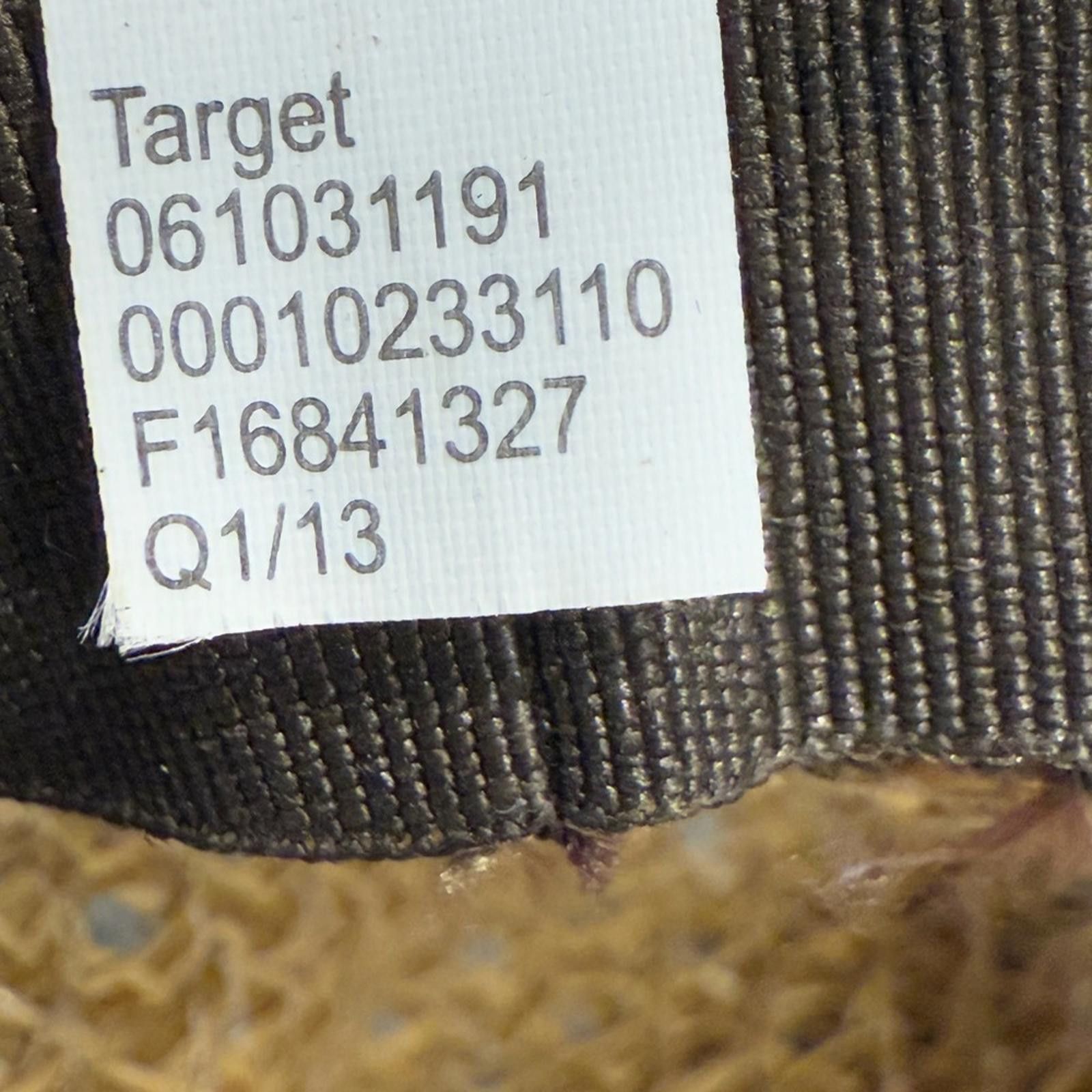 Target Basics Target tan straw brimmed hat black trim Size ONE SIZE - 10 Thumbnail