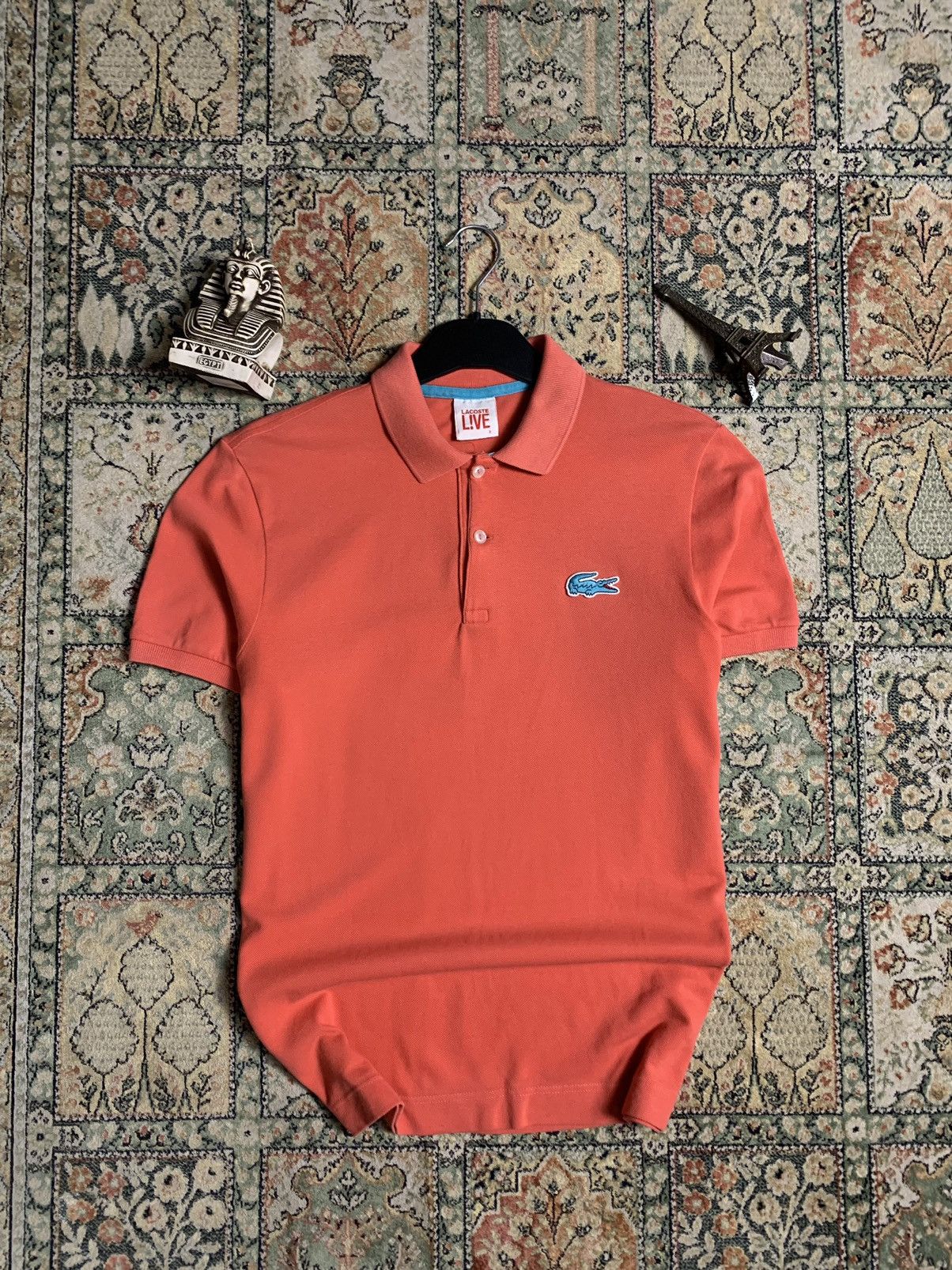 Lacoste × Vintage Lacoste Live polo Orange 3 size Size US M / EU 48-50 / 2 - 1 Thumbnail