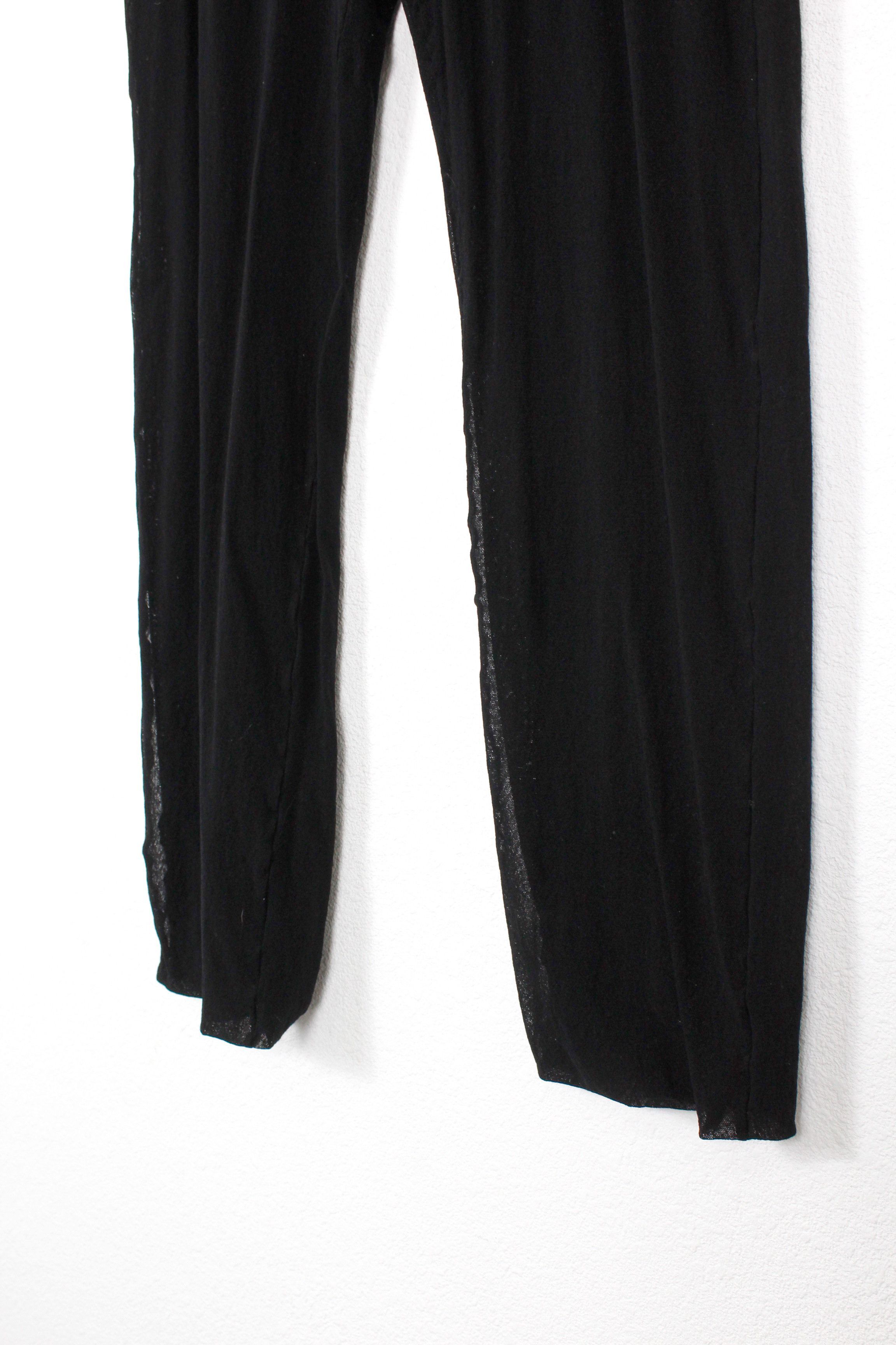 Helmut Lang Archive Helmut Lang Nylon Black Tights-Leggings Pants Size US 30 / EU 46 - 2 Thumbnail