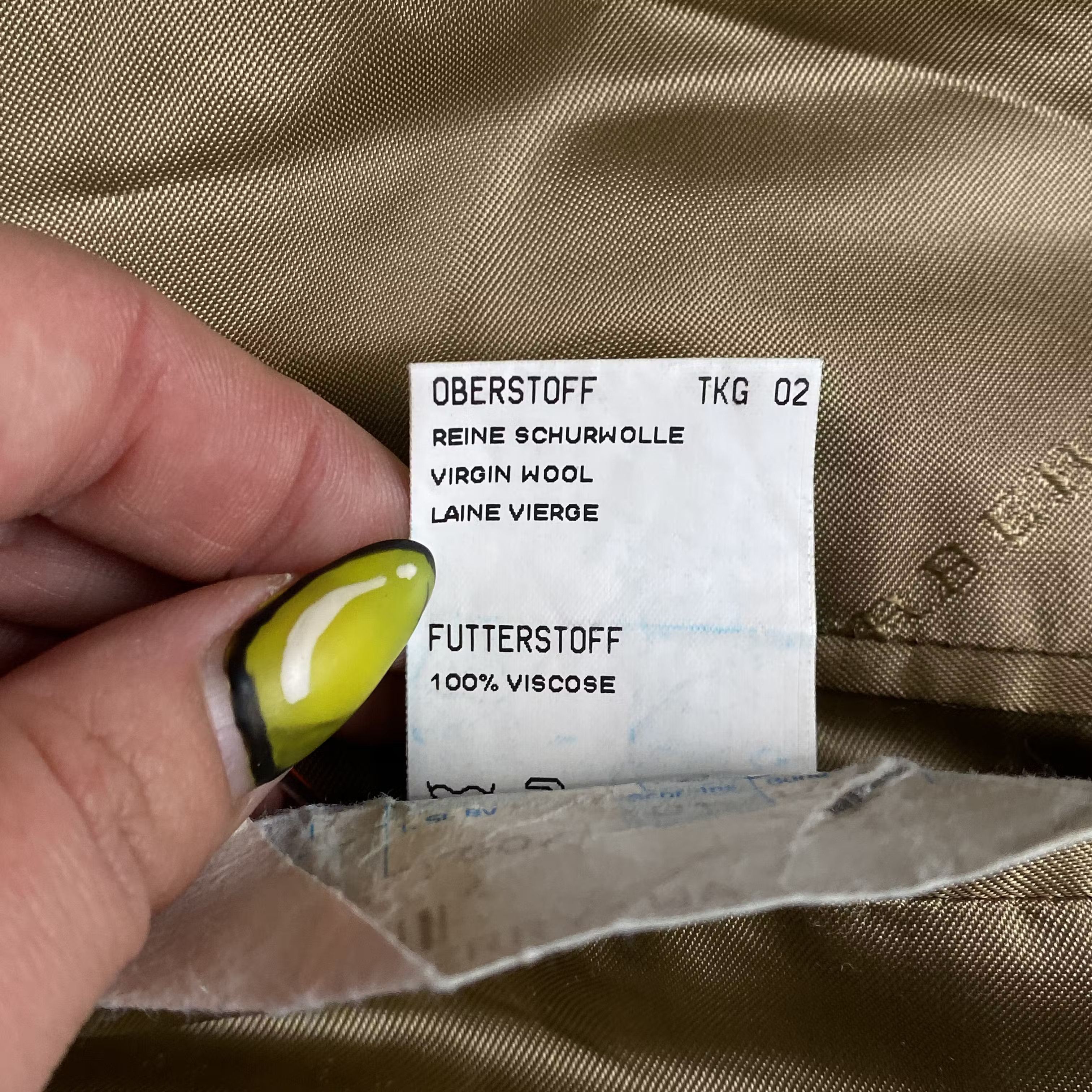 Burberry × Vintage Mens Jacket Burberry Vintage Size L Size 50R - 10 Thumbnail