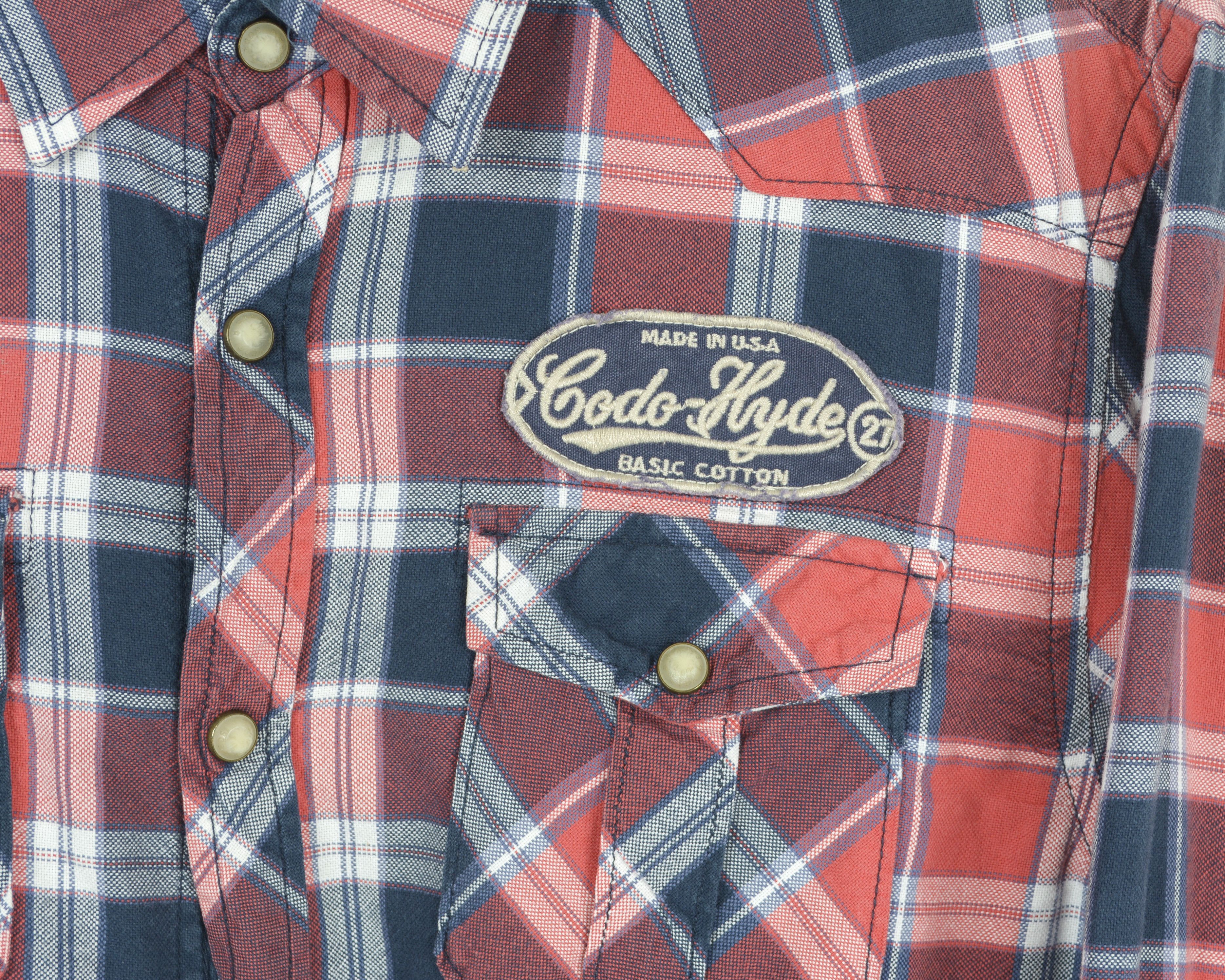 Scotch & Soda M Plaid Over Shirt Long Sleeved Check Tartan Embroidery Top Size US M / EU 48-50 / 2 - 3 Thumbnail