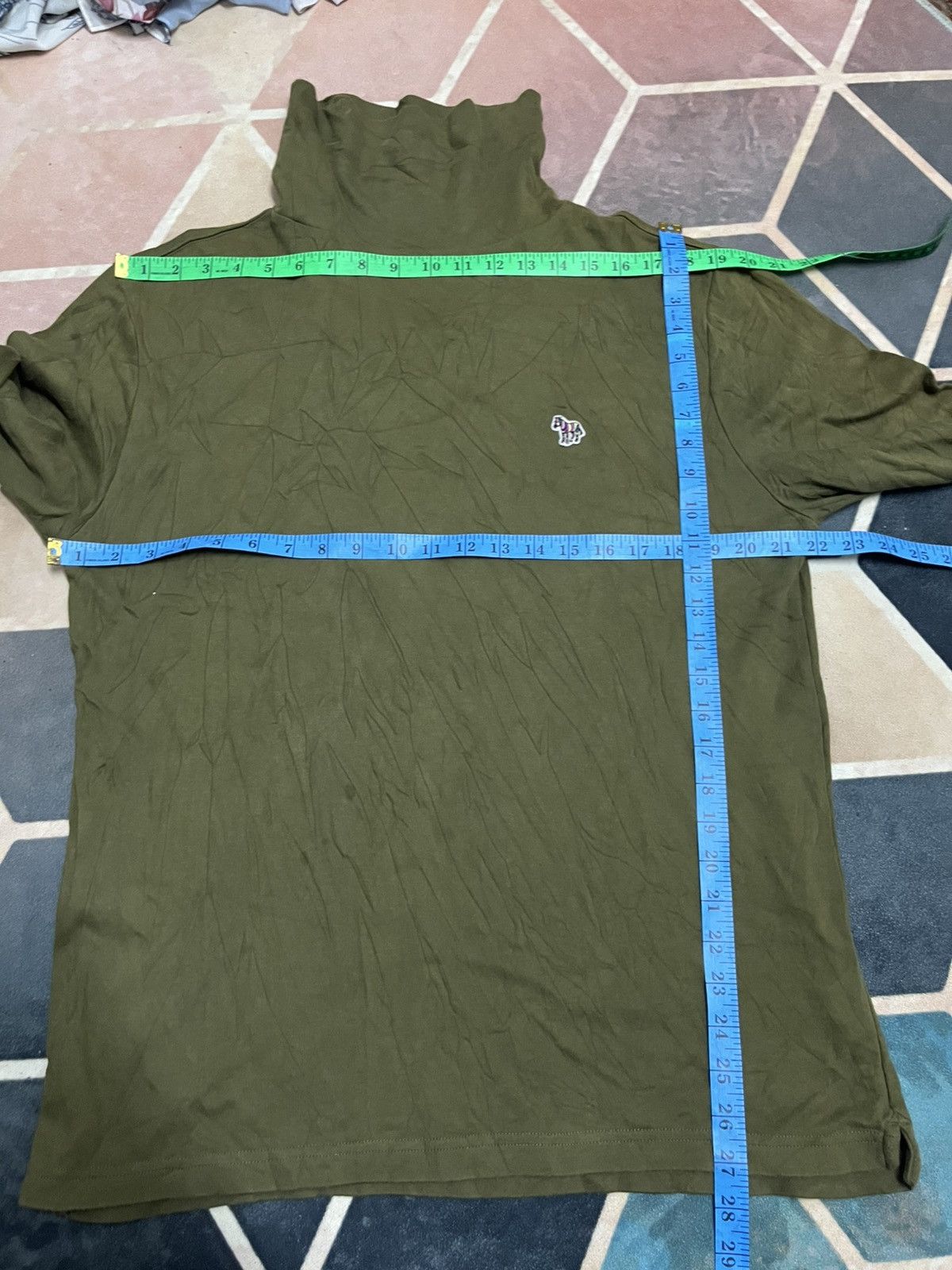 Paul Smith 💥Offer💥Paul Smith CRAZY Monster Neck Tee Size US L / EU 52-54 / 3 - 11 Thumbnail