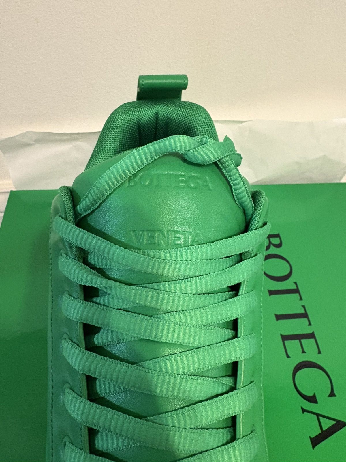 Bottega Veneta Bottega Green Pillow Sneaker Leather. Size US 10.5 / EU 43-44 - 10 Thumbnail