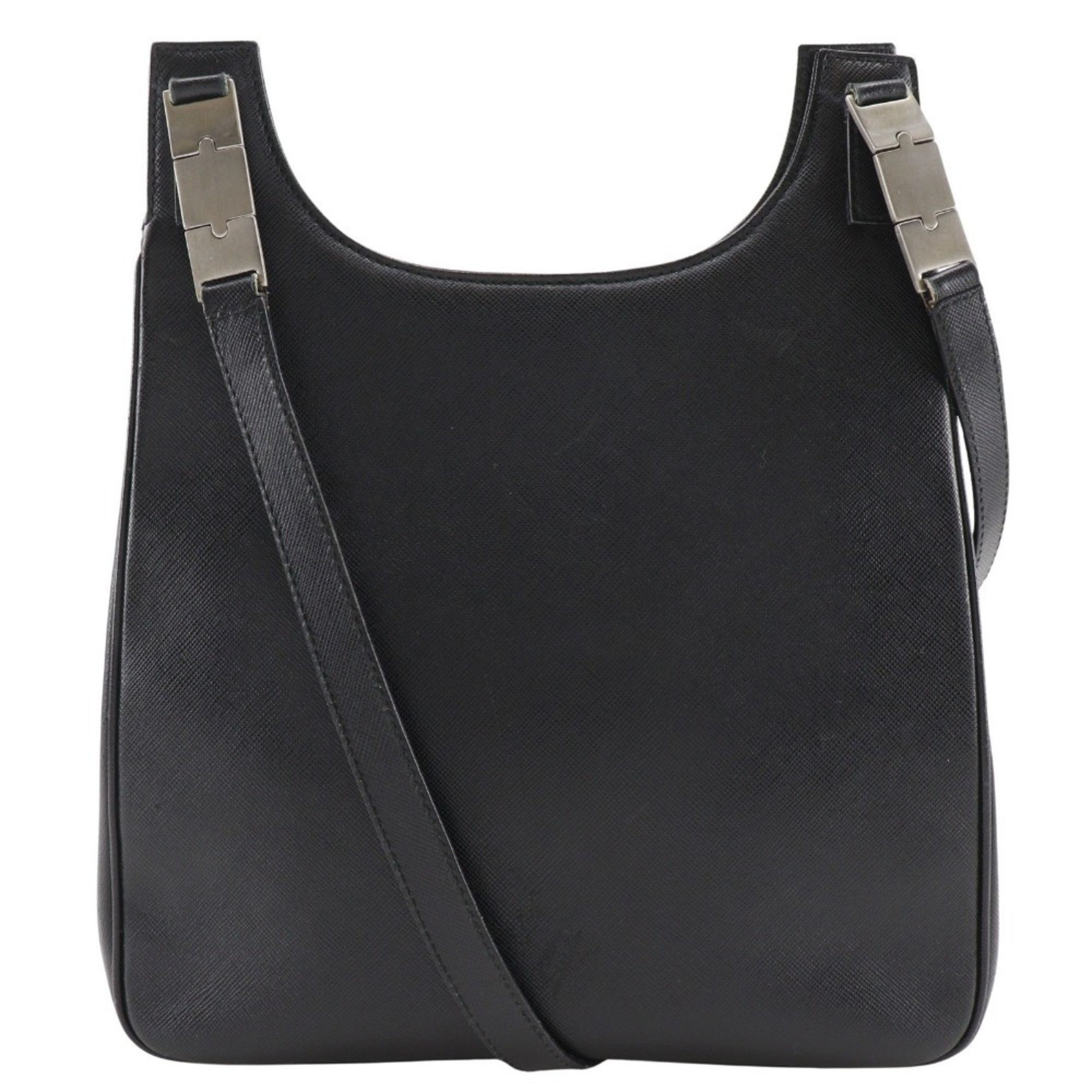 Salvatore Ferragamo Salvatore Ferragamo Shoulder Bag AF-21 9284 Leather Black Type Women's Size ONE SIZE - 1 Thumbnail