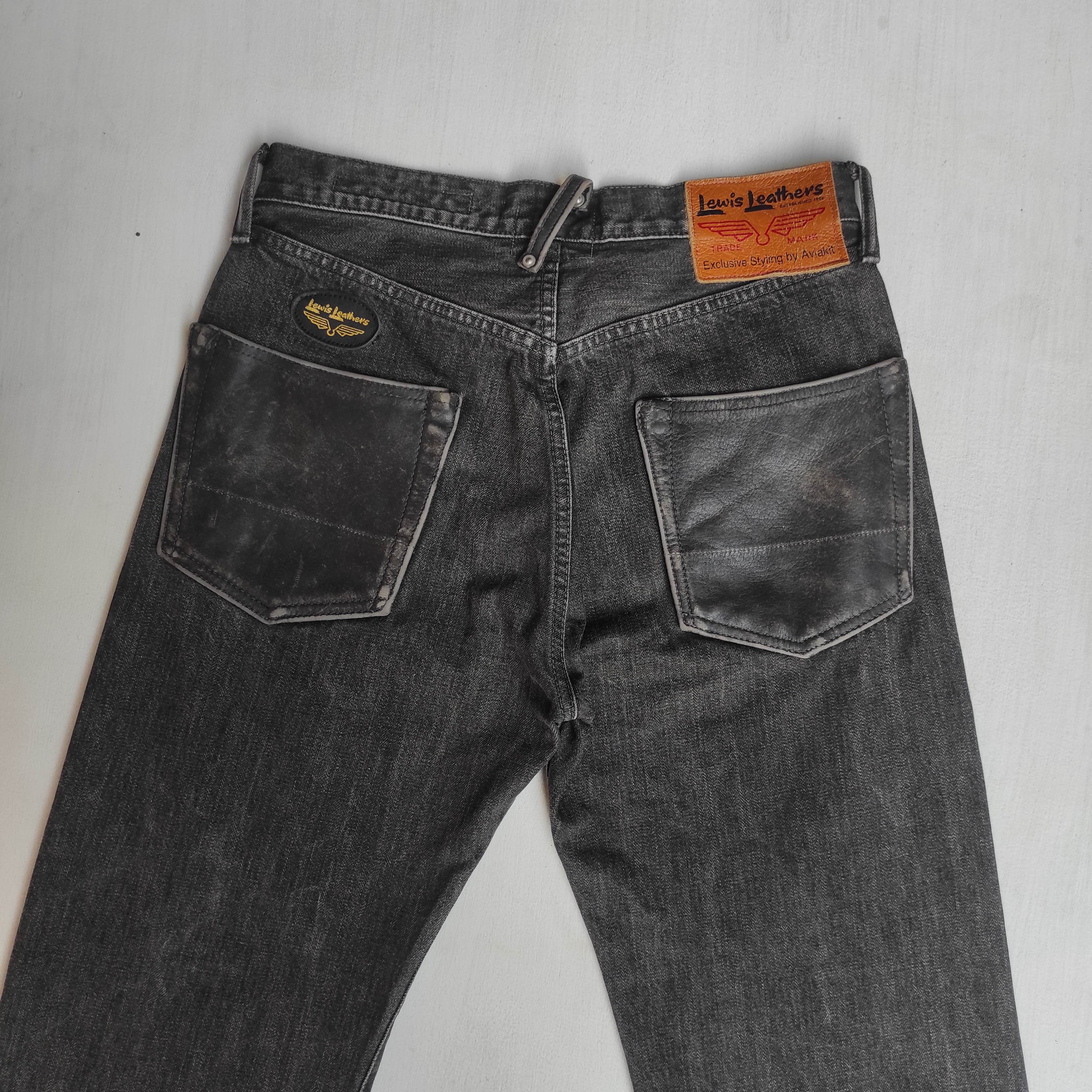 Kapital Kapital x Lewis Leathers Redline Selvedge Denim Jeans Size US 30 / EU 46 - 18 Thumbnail