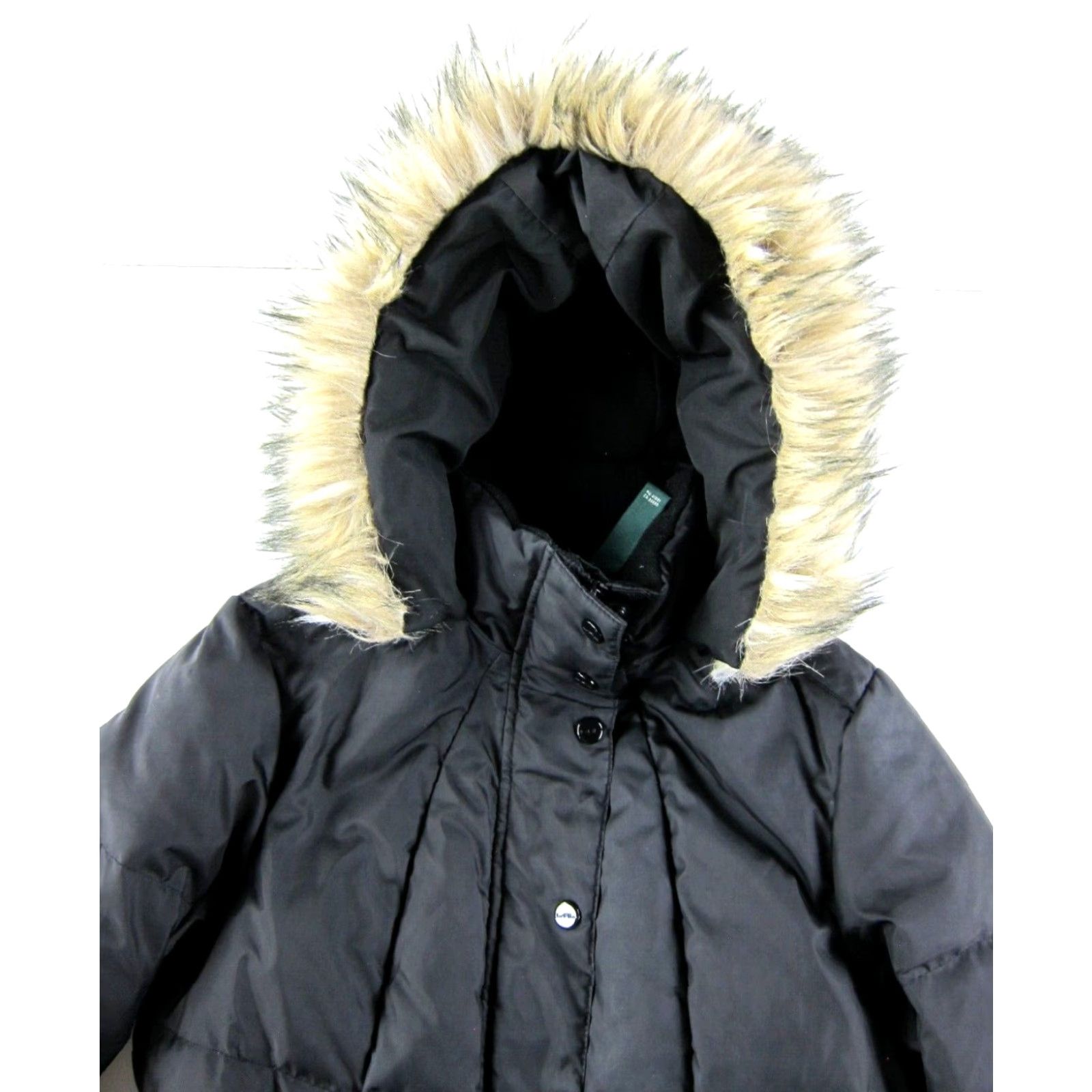 Ralph Lauren Ralph Lauren Puffer Jacket Women Black Faux Fur Hood Down Feather Warm Cozy PS Size S / US 4 / IT 40 - 4 Thumbnail