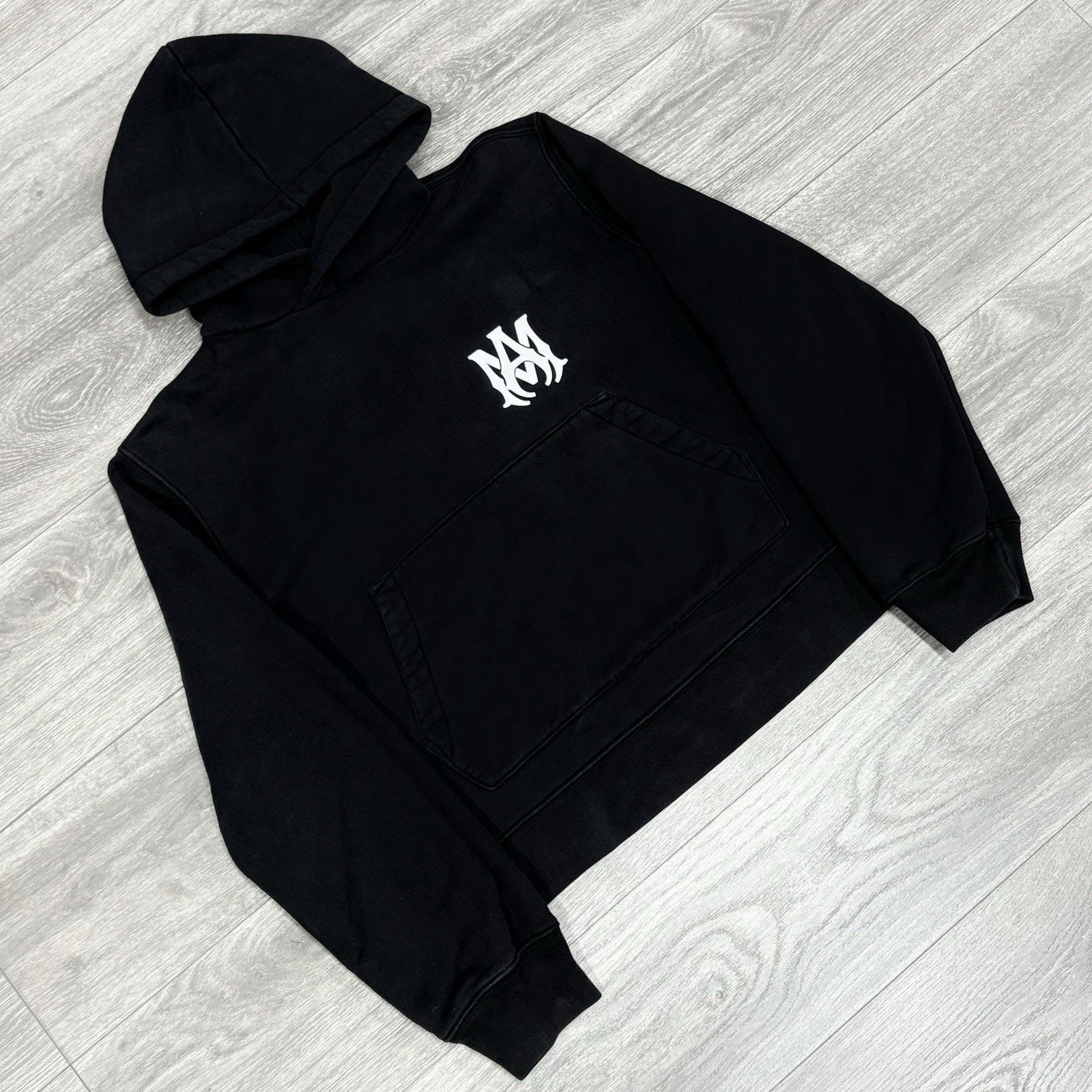 Amiri Size M - Amiri Core Logo Hoodie ' Black ' | GREAT CONDITION! Size US M / EU 48-50 / 2 - 2 Thumbnail