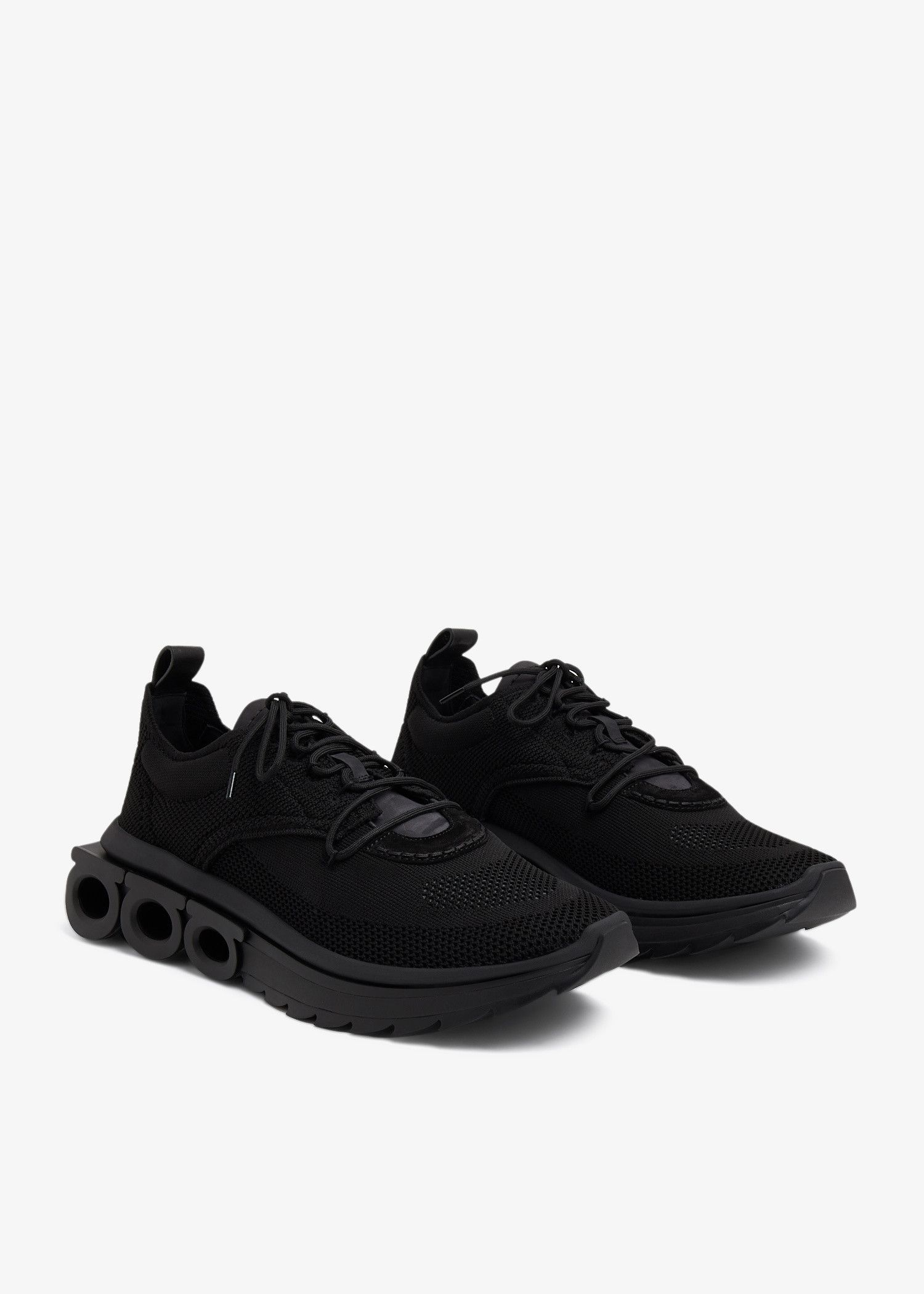 Salvatore Ferragamo o1s1rm0625 Low-Top Sneakers in Black Size US 6.5 / EU 39-40 - 5 Thumbnail