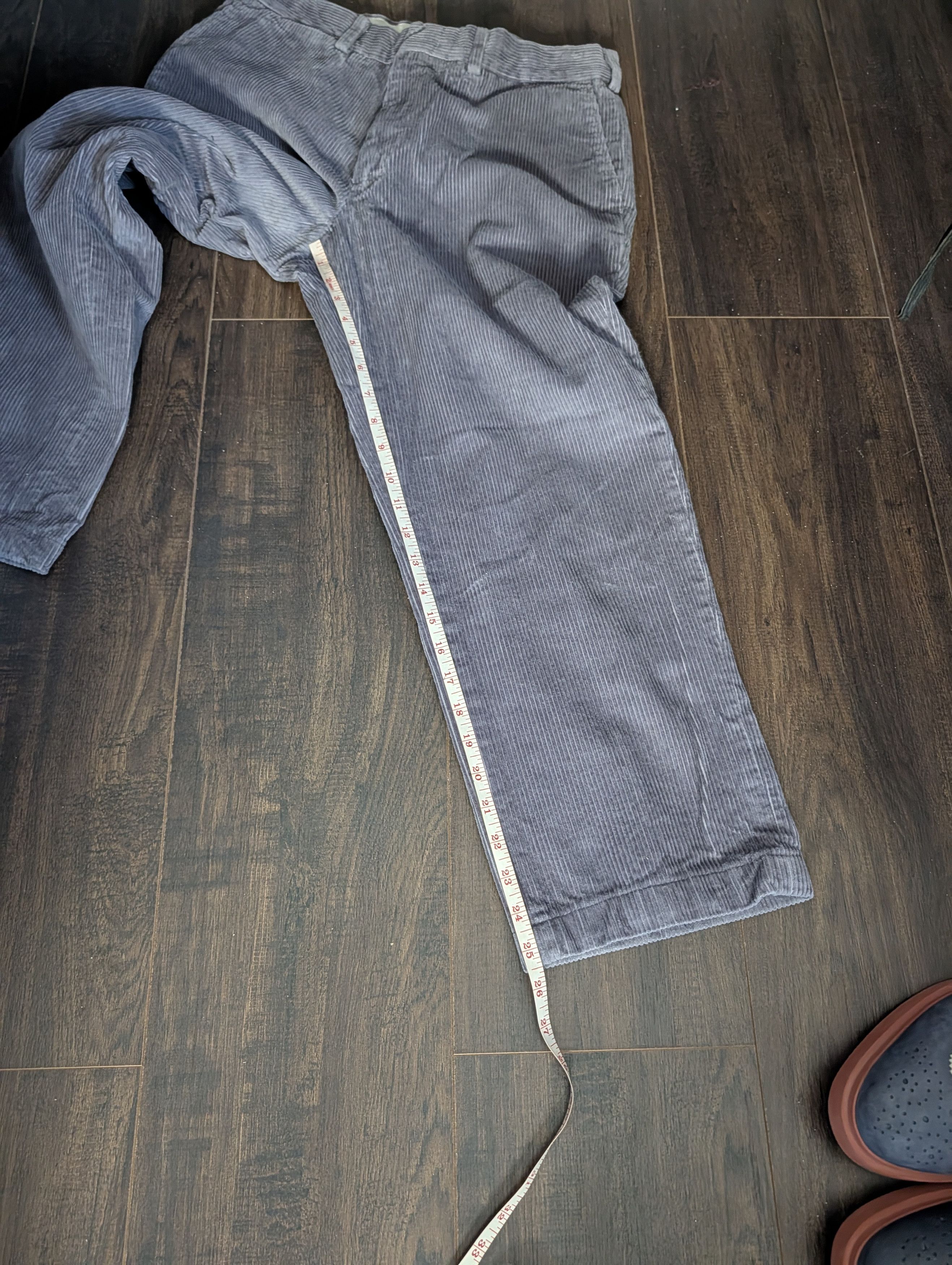J. Press Vintage MiUSA light blue/gray corduroy pants 30" Size US 30 / EU 46 - 14 Thumbnail