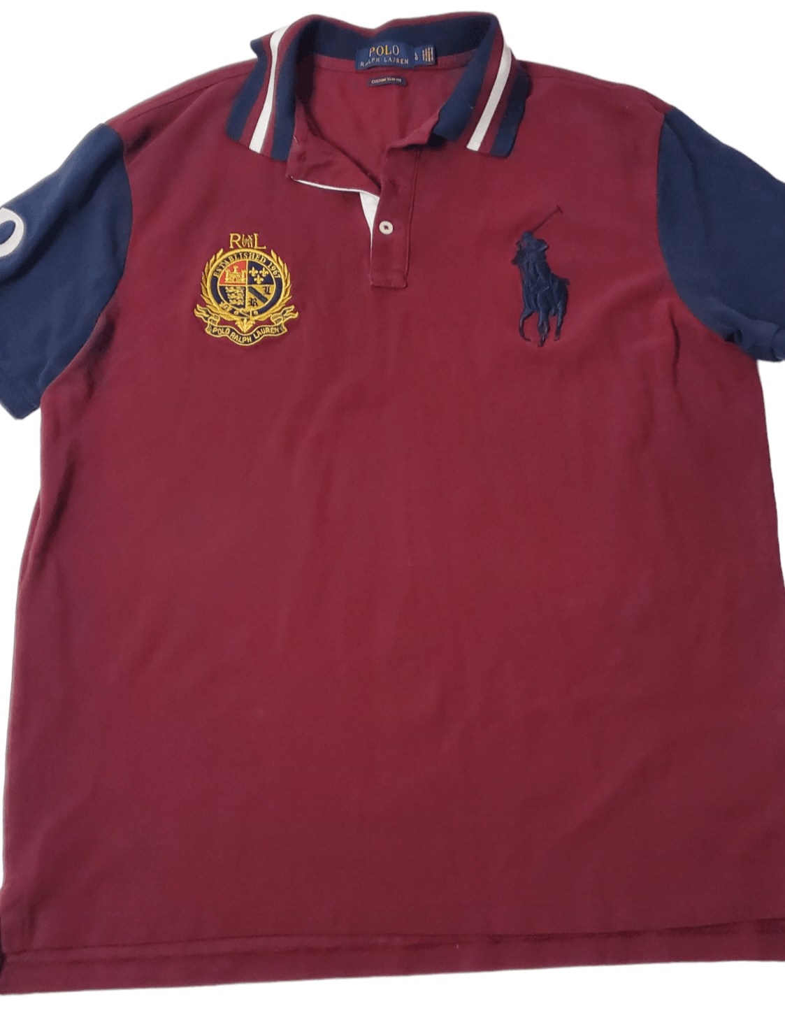 Polo Ralph Lauren Polo P67 Crest Player Polo Shirt Size US L / EU 52-54 / 3 - 2 Thumbnail