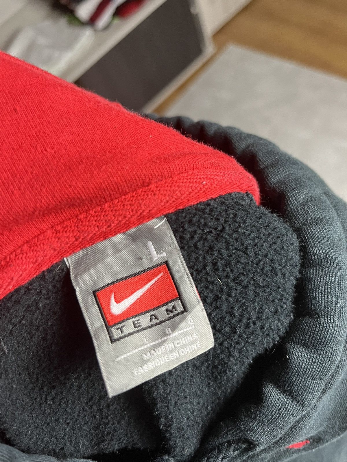 Nike × Vintage Ohio State Nike Center Swoosh Hoodie Size US L / EU 52-54 / 3 - 6 Thumbnail