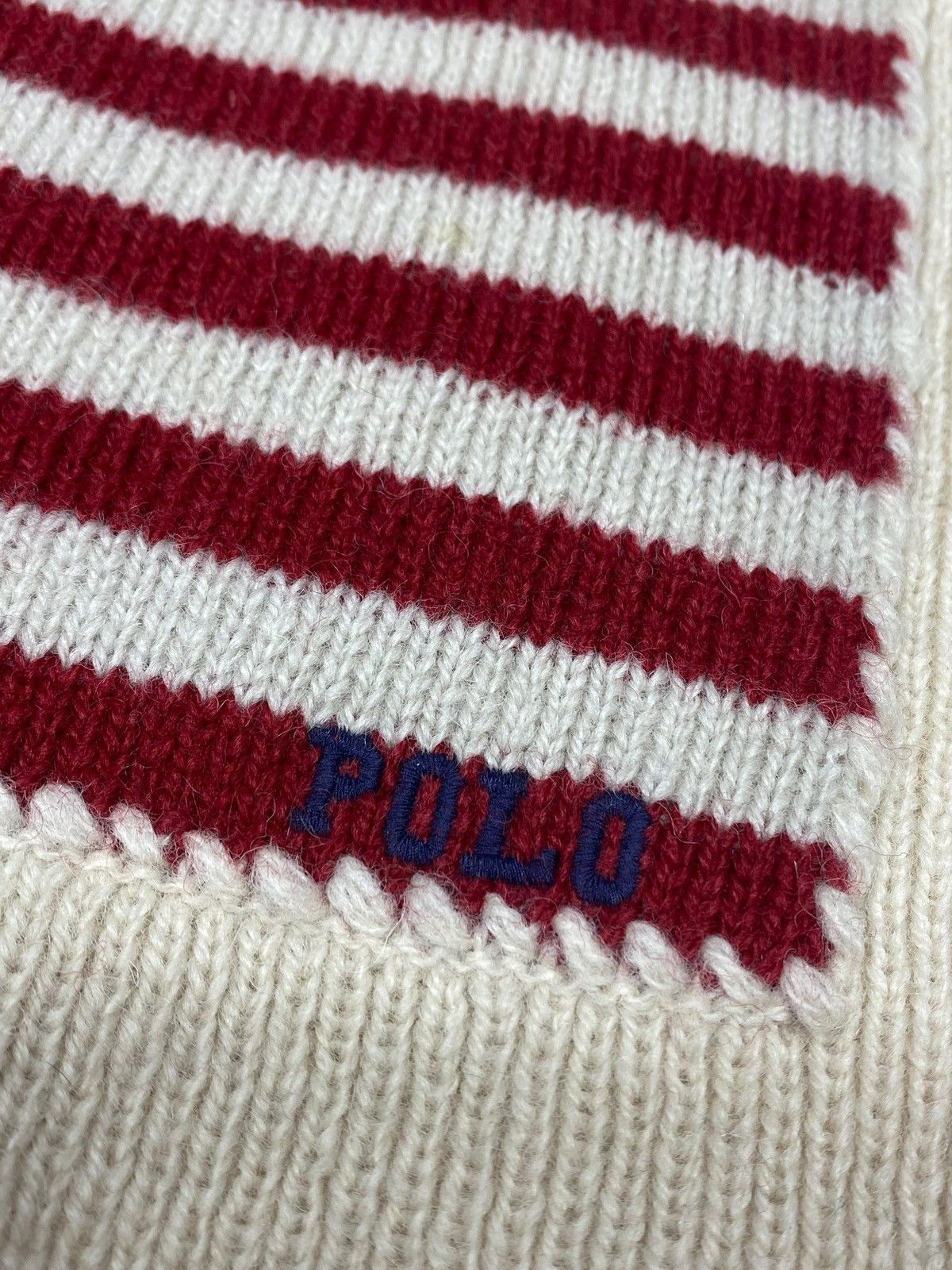 Polo Ralph Lauren Vintage Polo Ralph Lauren 2000s American Flag Scarf Size ONE SIZE - 5 Thumbnail