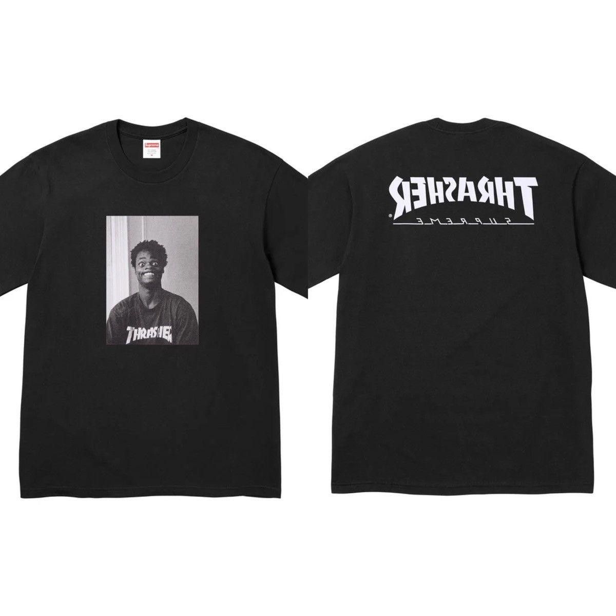 未開封 Supreme × THRASHER Harold tee L Supreme Thrasher Harold Tee Black – blueandcream