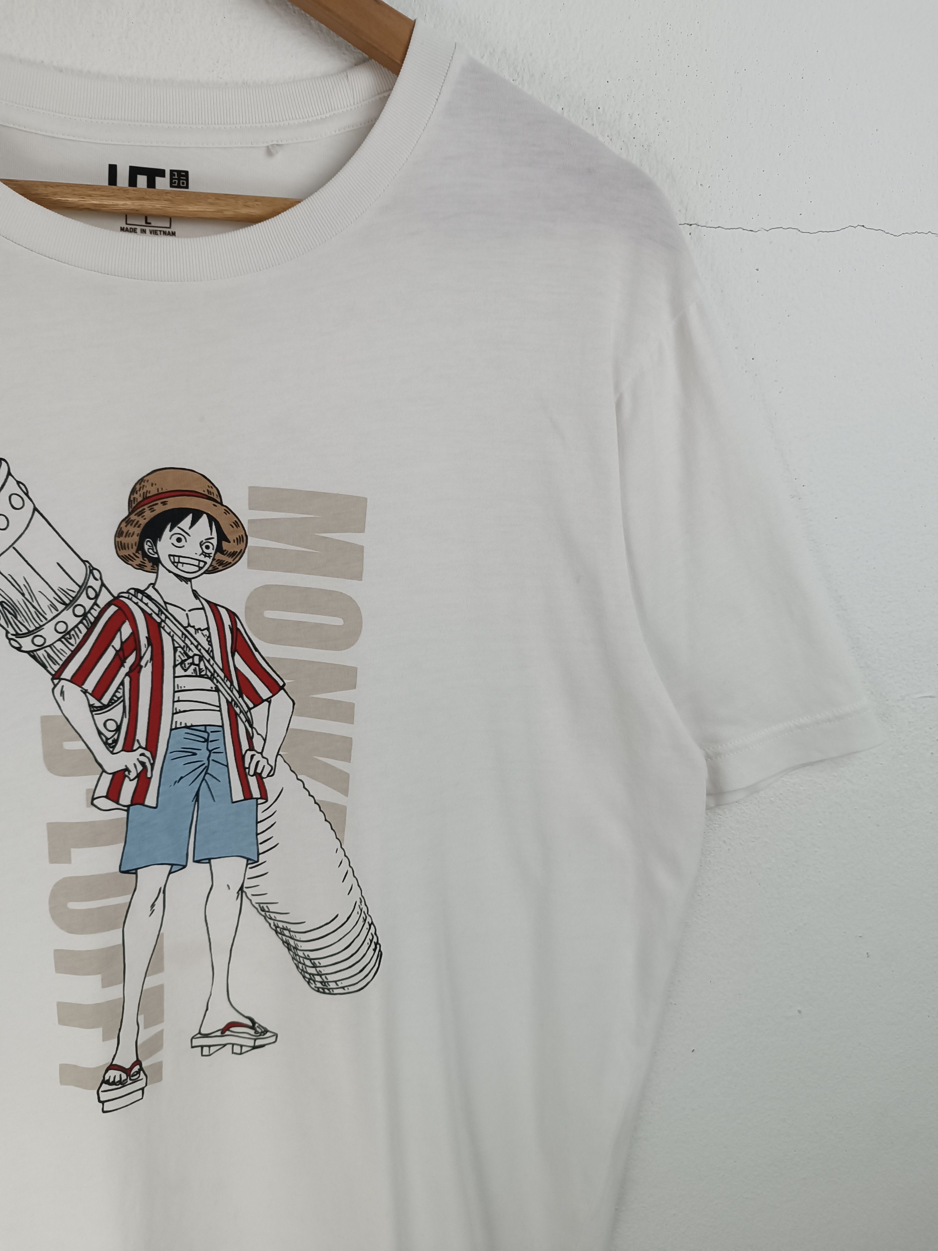 Anime VINTAGE MONKEY D LUFFY ONE PIECE STRAW HAT TS bleach jujutsu Size US L / EU 52-54 / 3 - 6 Thumbnail