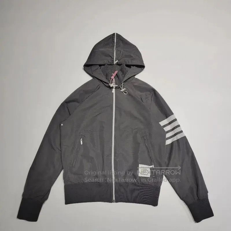 Thom Browne Thom Browne Gray Nylon Women's Jacket . Size S / US 4 / IT 40 - 1 Thumbnail