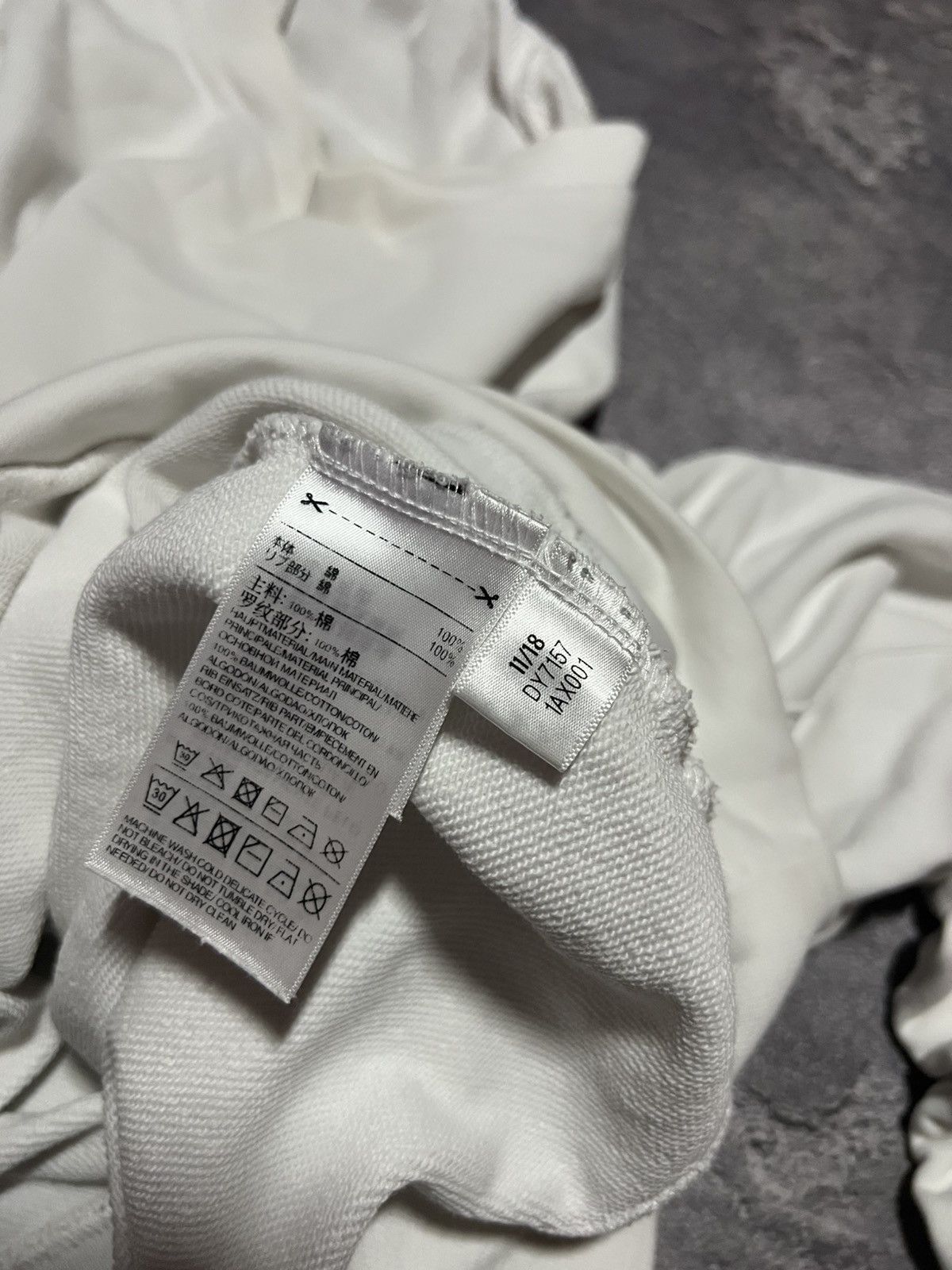 Yohji Yamamoto Y-3 Adidas x Yohji Jamamoto Sweatshirt Streetwear Vintage Size US XL / EU 56 / 4 - 4 Thumbnail