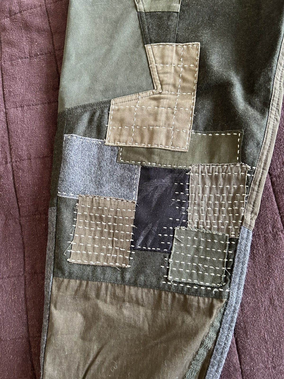 Maharishi Maharishi Boro Cargo Patchwork Pant Size US 32 / EU 48 - 5 Thumbnail
