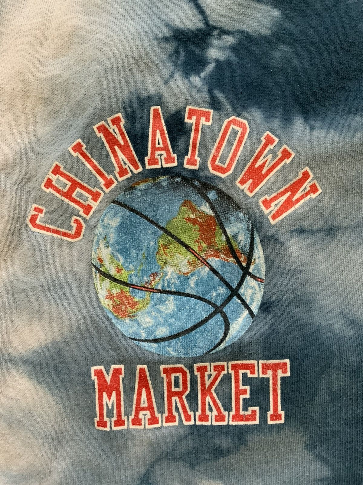 Market Chinatown Market Earth Basketball Tie Dye 7” Sweat Shorts Size US 34 / EU 50 - 7 Thumbnail