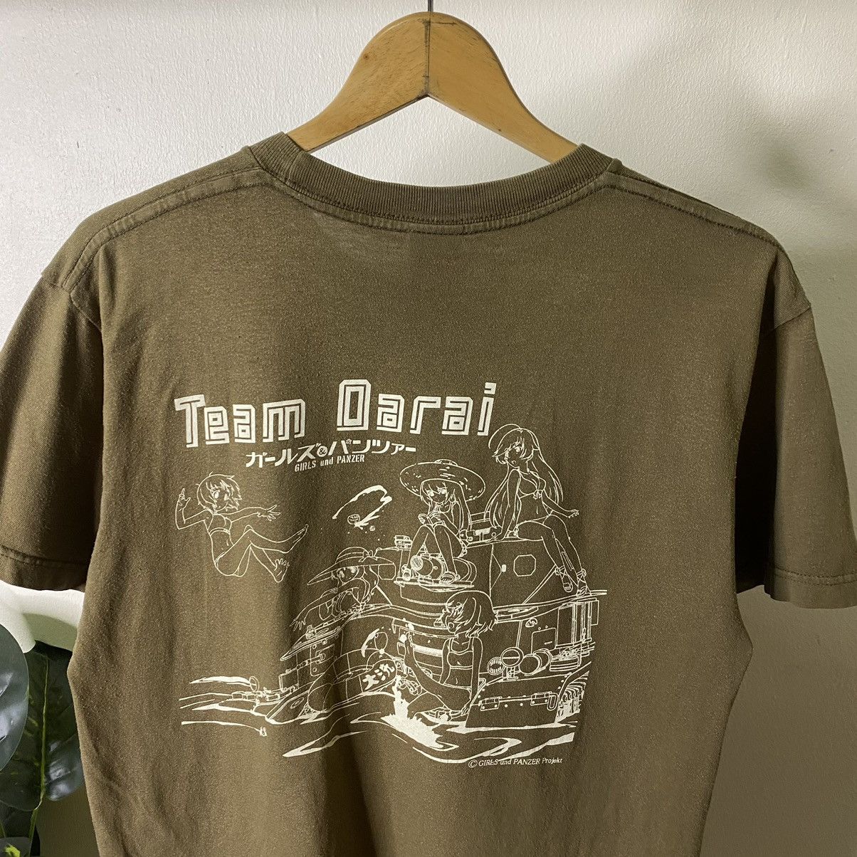 Anime × Vintage Vintage Y2K Girls Und Panzer Team Darai Anime Tee Size US M / EU 48-50 / 2 - 2 Thumbnail