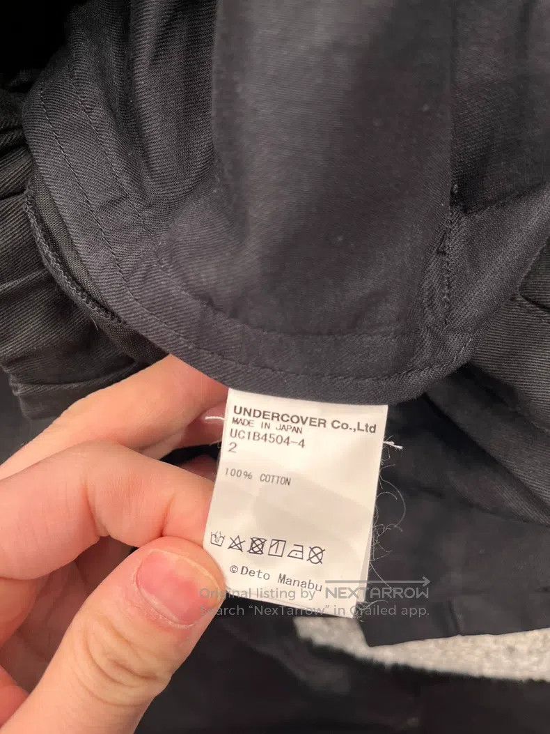 Undercover Undercover size 2 Cotton wide-leg pants Size US 28 / EU 44 - 4 Thumbnail