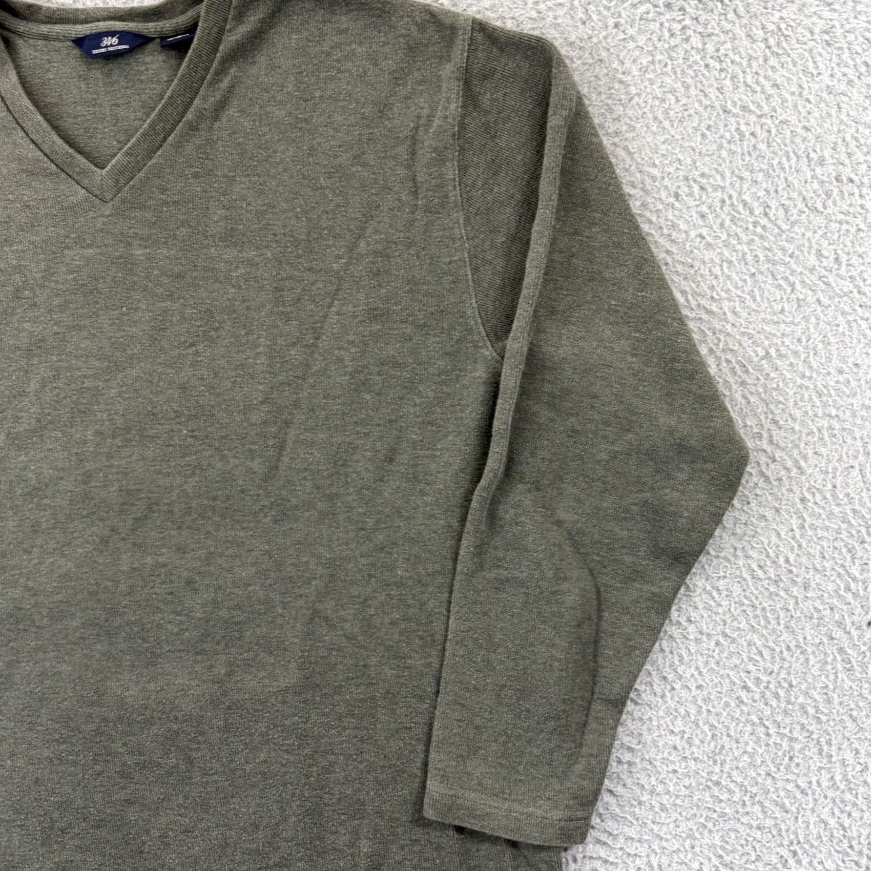 Brooks Brothers VINTAGE Brooks Brothers 346 Sweater Mens Medium Green V-Neck Long Sleeve Preppy Shirt Size US M / EU 48-50 / 2 - 5 Thumbnail