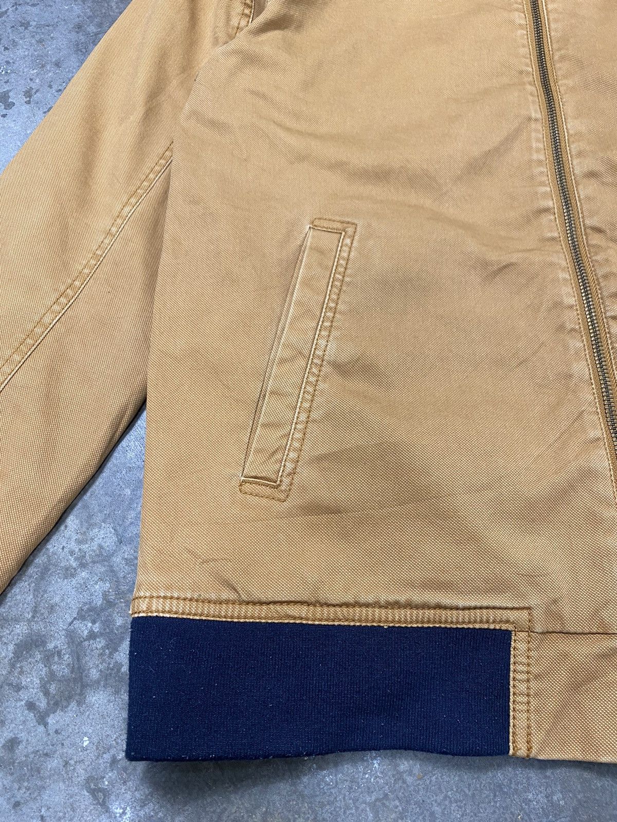 Bonobos A10 Rare - Bonobo Jeans Duck Canvas Zipper Jacket Size US M / EU 48-50 / 2 - 7 Thumbnail