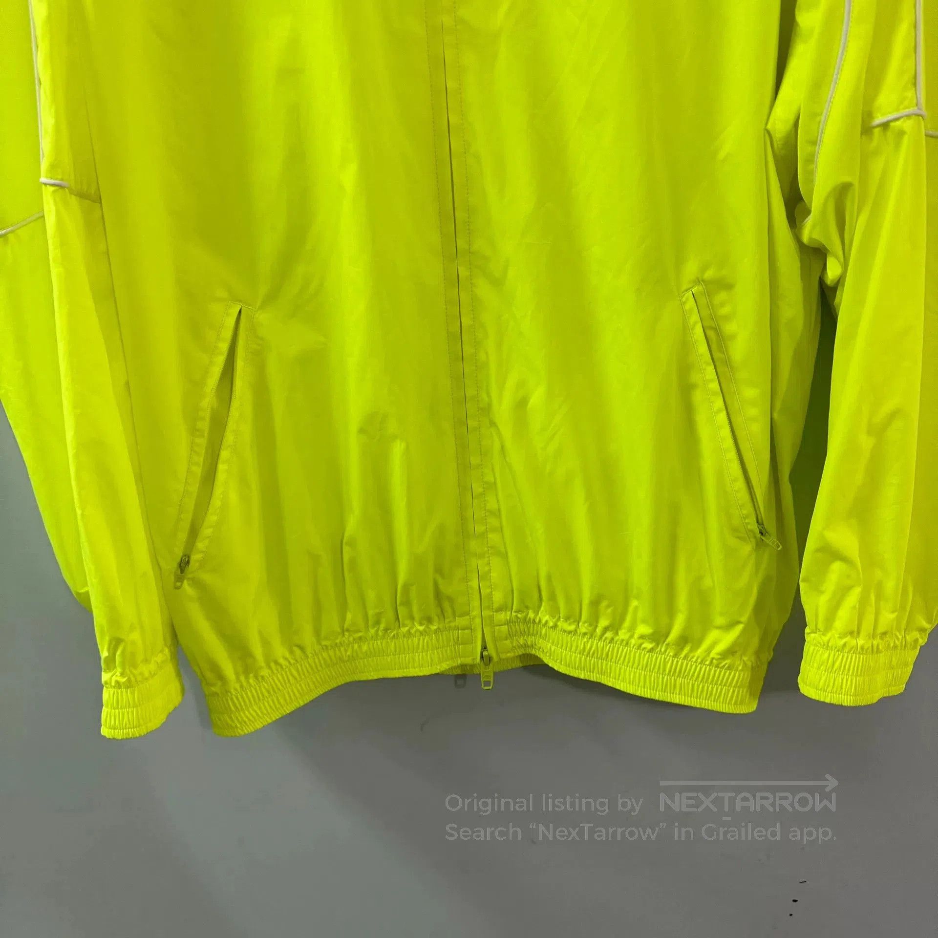 Balenciaga Balenciaga Fluorescent Green Zip Jacket. Size XS / US 0-2 / IT 36-38 - 8 Thumbnail