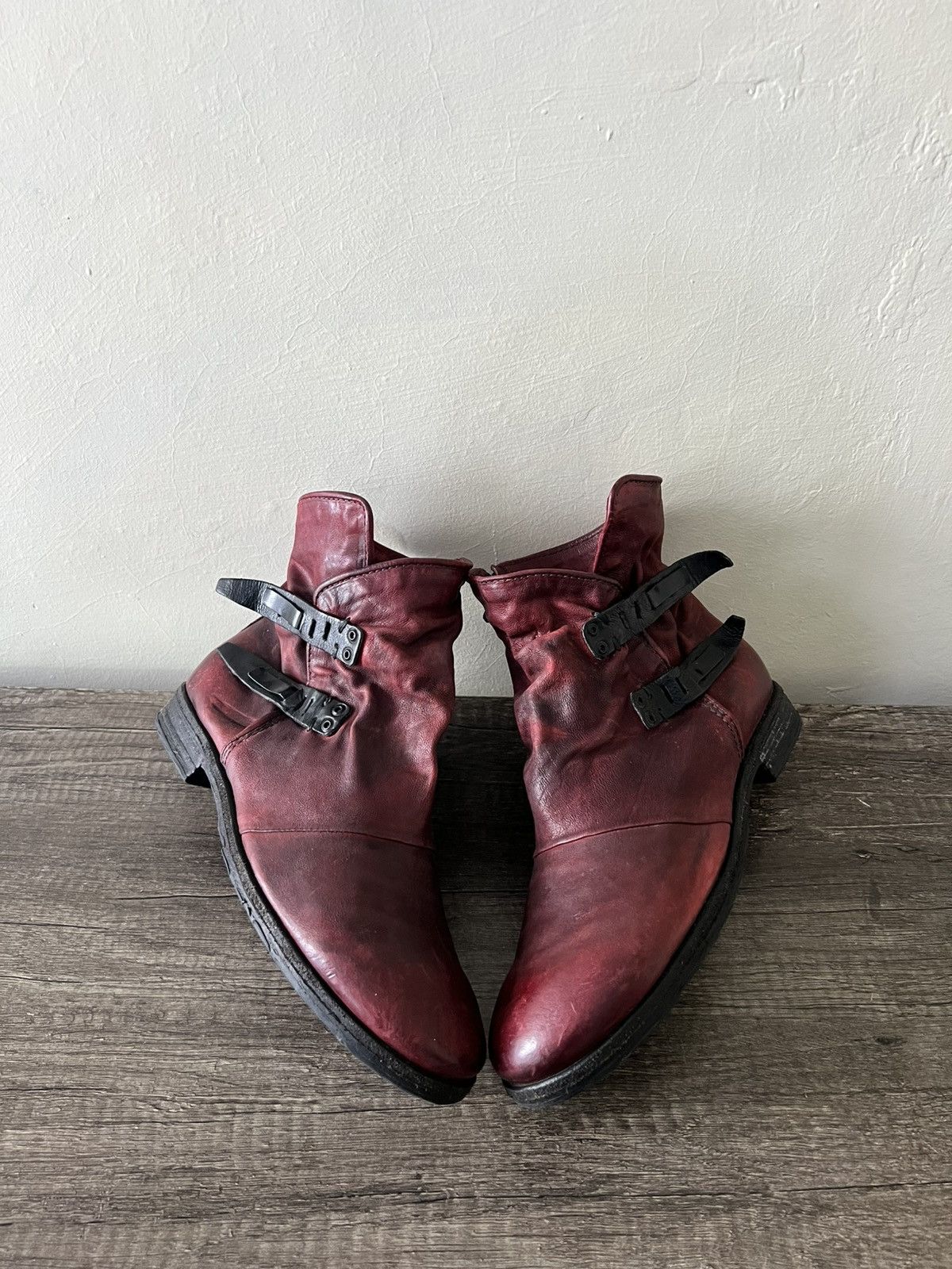 A.S.98 LEATHER CHUNKY A.S.98 BOOTS Size US 8 / EU 41 - 3 Thumbnail