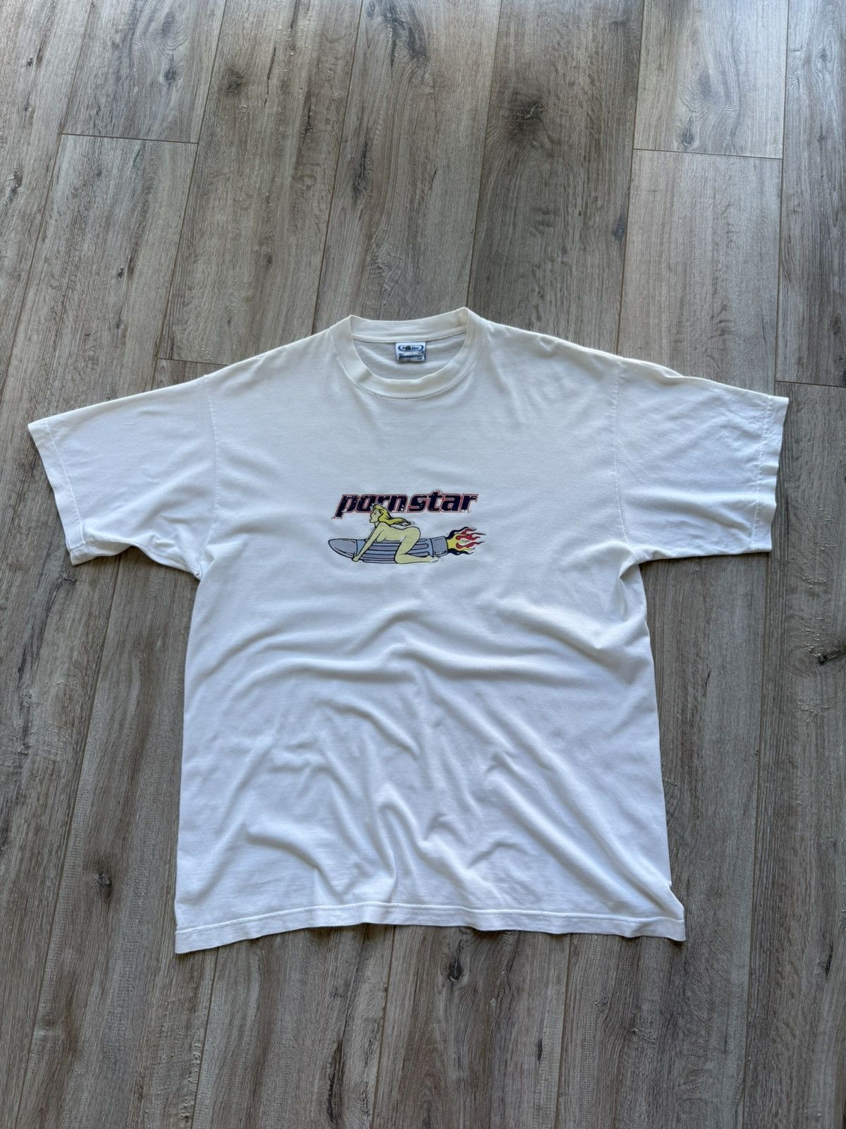 Hook-Ups Vintage 90’s Pornstar Tee Size US L / EU 52-54 / 3 - 6 Thumbnail