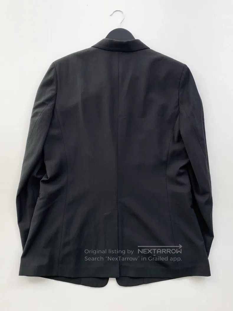 Brunello Cucinelli Brunello Cucinelli Dark Gray Wool Blazer, Brooch Removable Size 48L - 2 Thumbnail