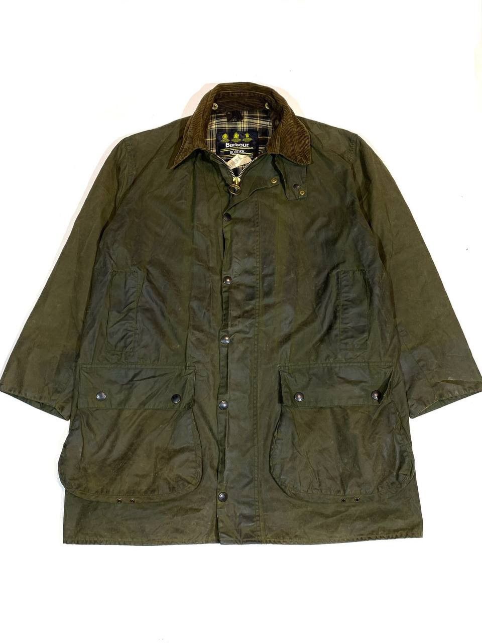 Barbour Barbour Border Waxed Vintage Men Jacket Size US XL / EU 56 / 4 - 11 Thumbnail