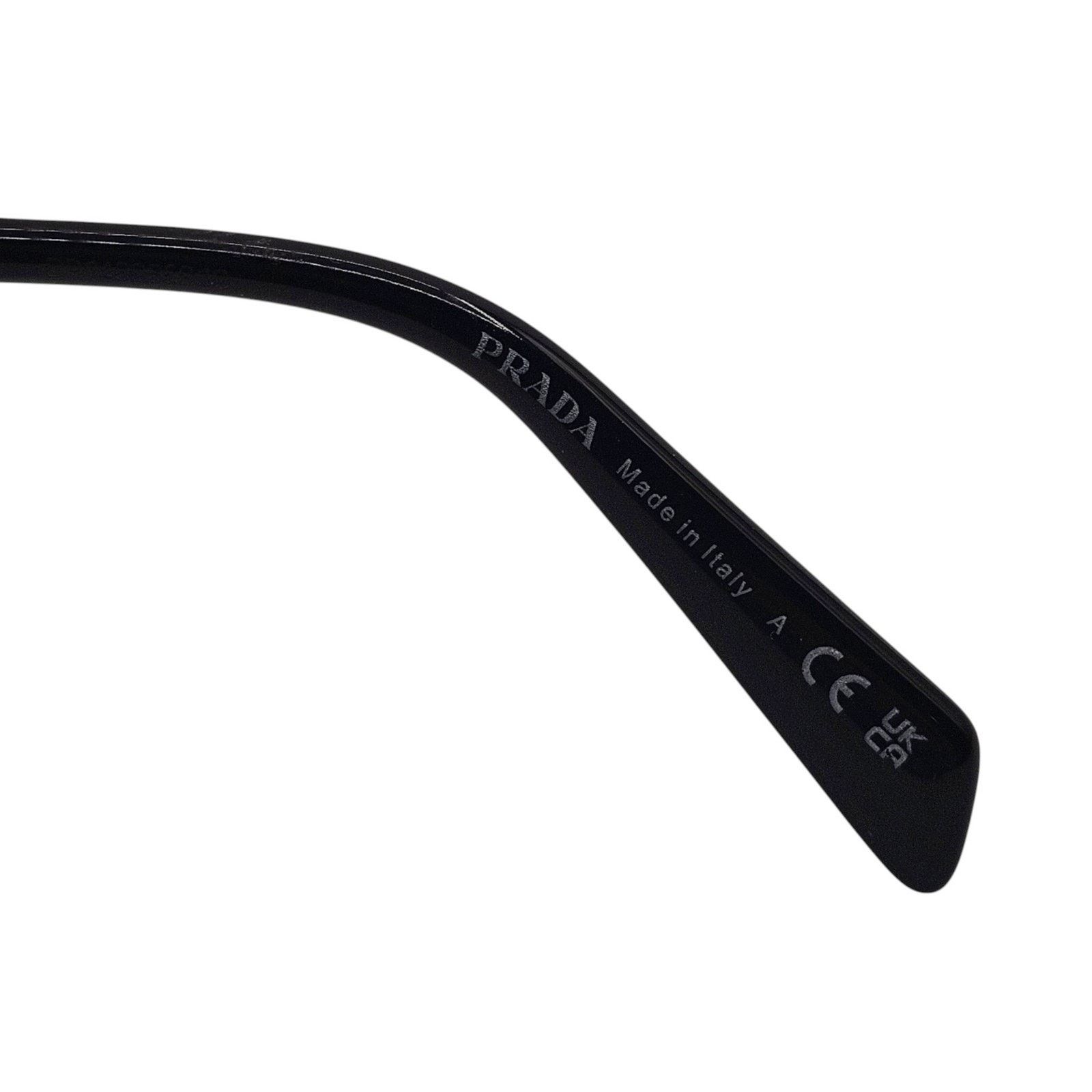 Prada VPR B50 1BC1O1 Silver Aviator Pilot Eyeglasses - NWOB Size ONE SIZE - 6 Thumbnail