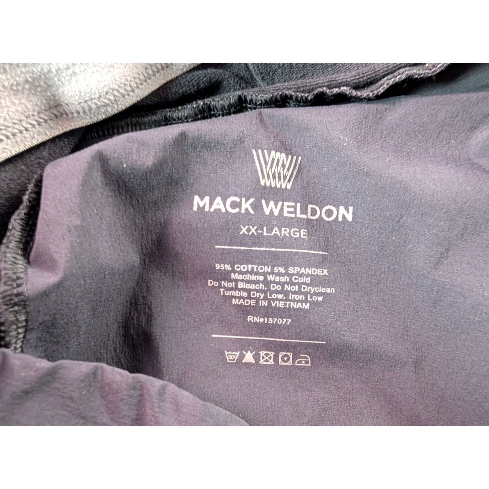 Vintage Mack Weldon ACE Sweatpant Sweatpants Men's 2XL Gray Pockets Tapered Athletic Athleisure Modern Jogging Running Gym Casual Activewear Casual Mens Size US 39 - 3 Thumbnail