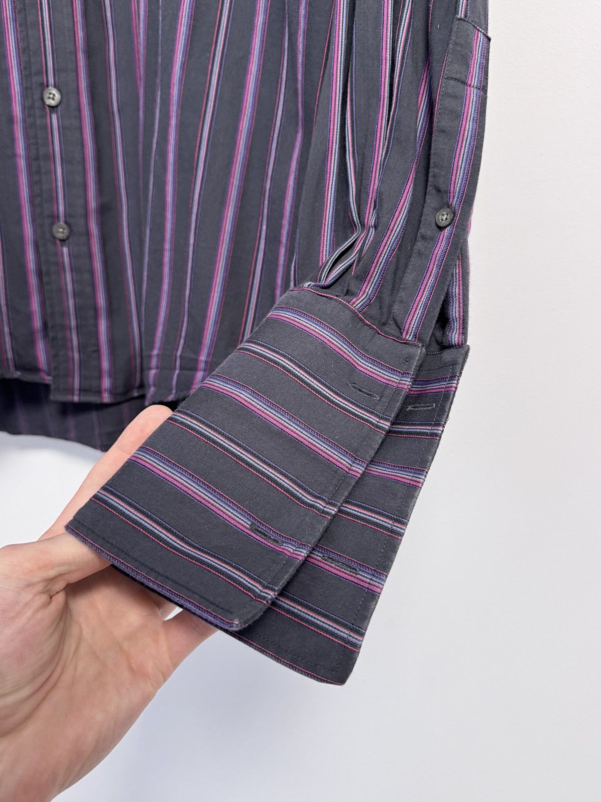 Yves Saint Laurent Yves Saint Laurent Button Up Shirt Luxury Size US XL / EU 56 / 4 - 5 Thumbnail